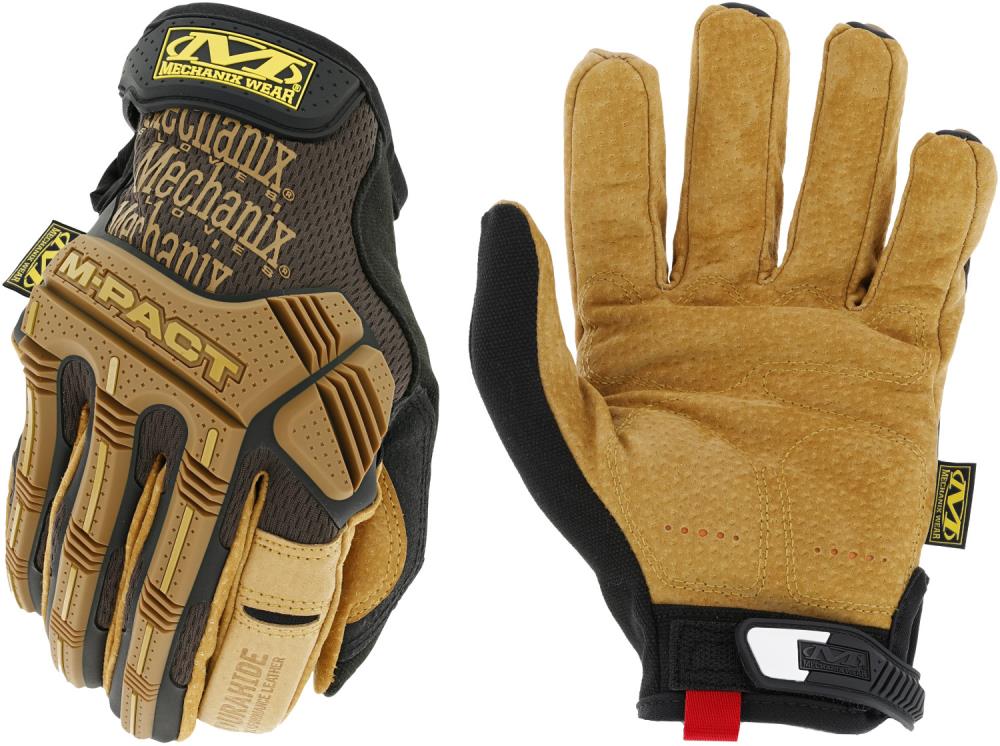 MECANIX WEAR Guantes de piel color café Talla Grande 1 par 792191