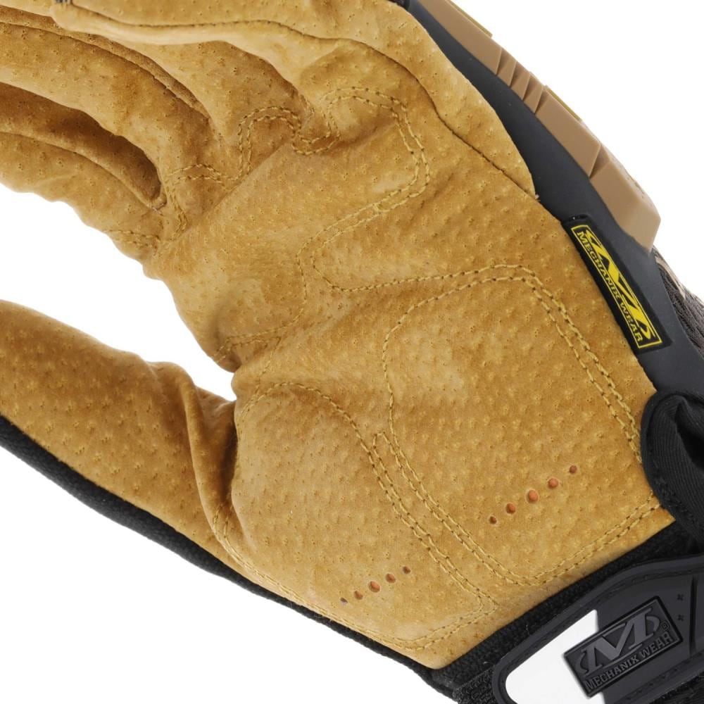 MECANIX WEAR Guantes de piel color café Talla Grande 1 par 792191
