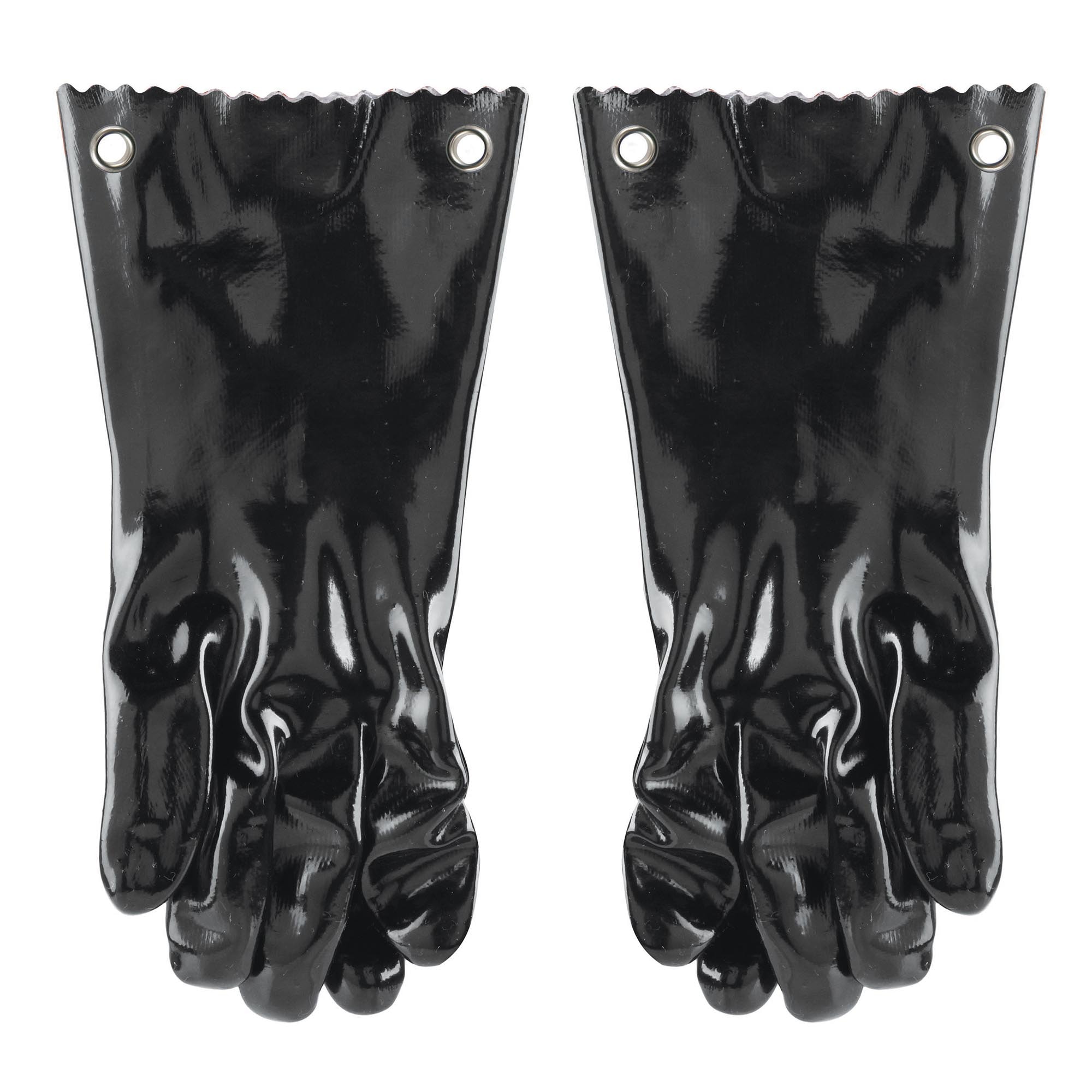 Master Forge Un tamaño para la mayoría PVC negro PVC 1 - Pares 40111MF