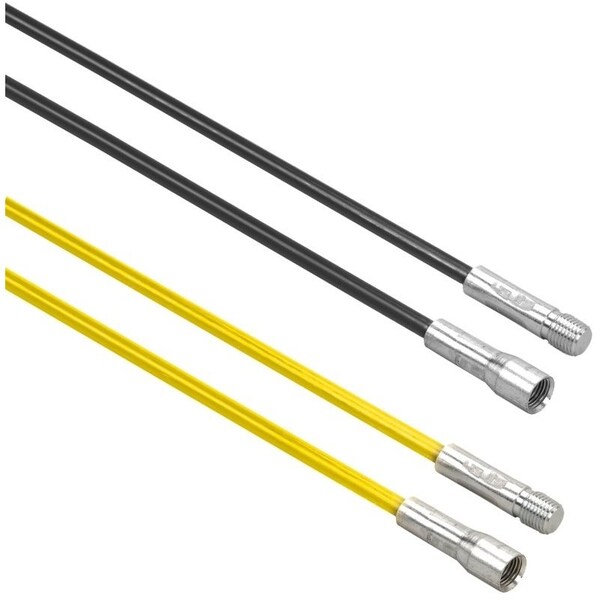 Varilla de extensión imperial, 48 pulgadas de largo, conexión de 14 pulgadas, rosca macho NPT x rosca hembra, fibra de vidrio - BR0187
