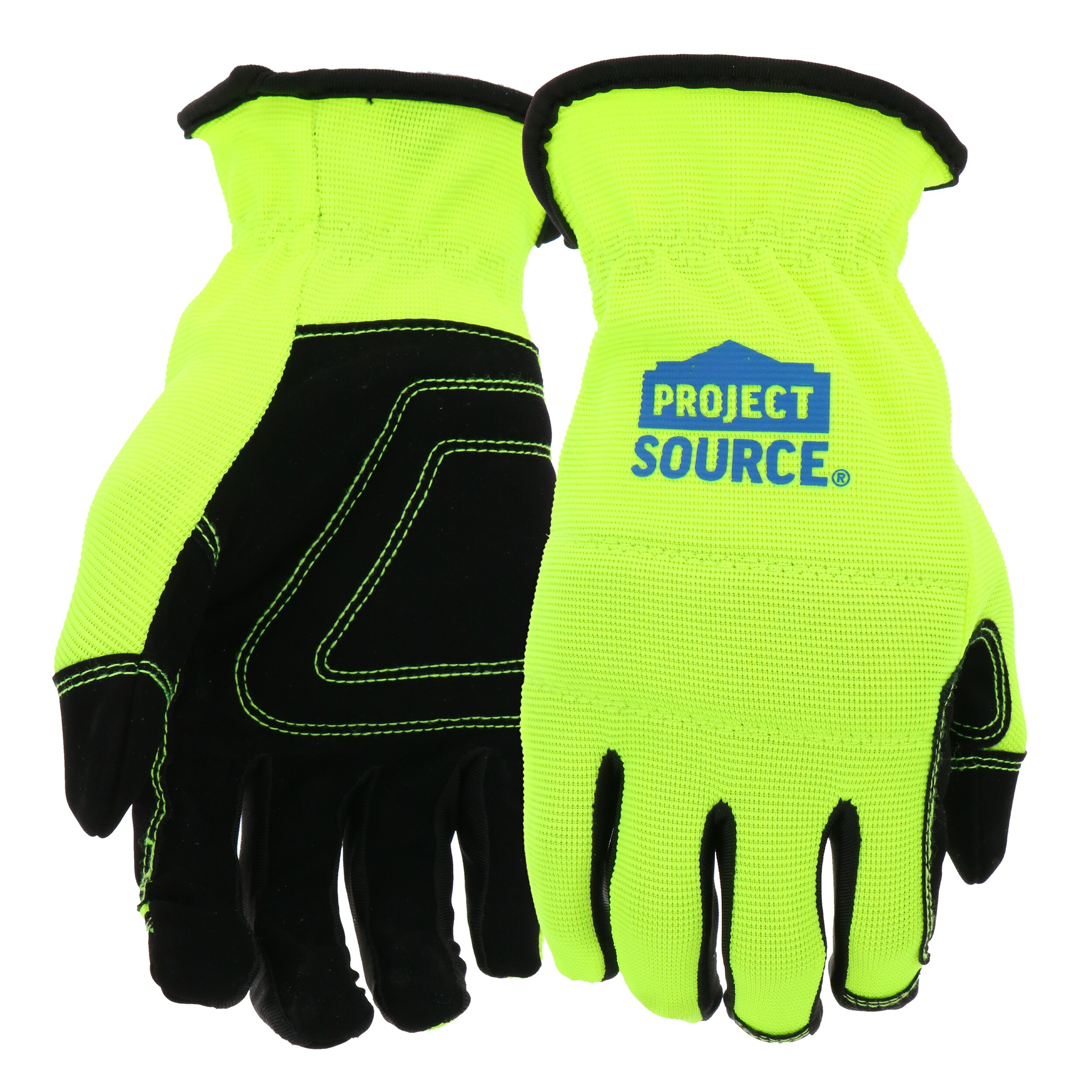 Guantes de construcción de piel sintética tamaño extra grande 3 pares LW86157-XL3P