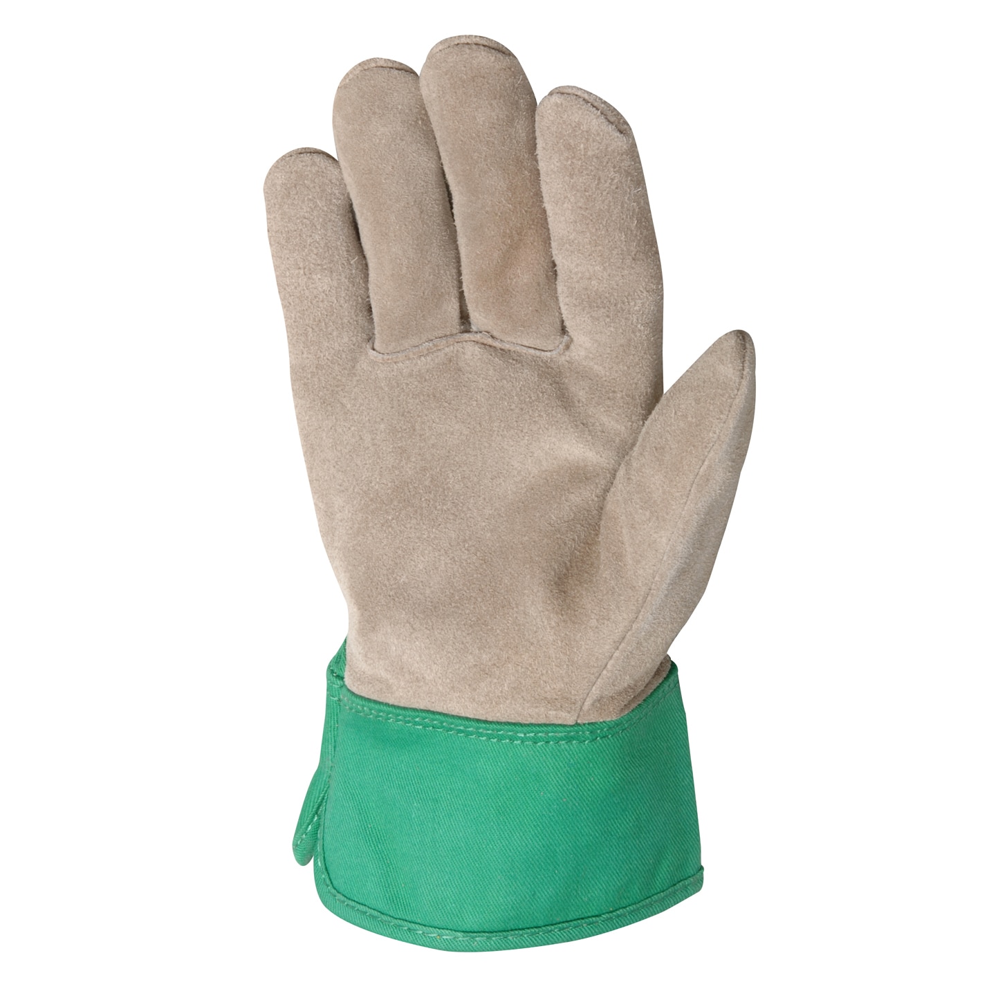 Guantes de Piel Verde para Niño de Wells Lamont - 1 Par