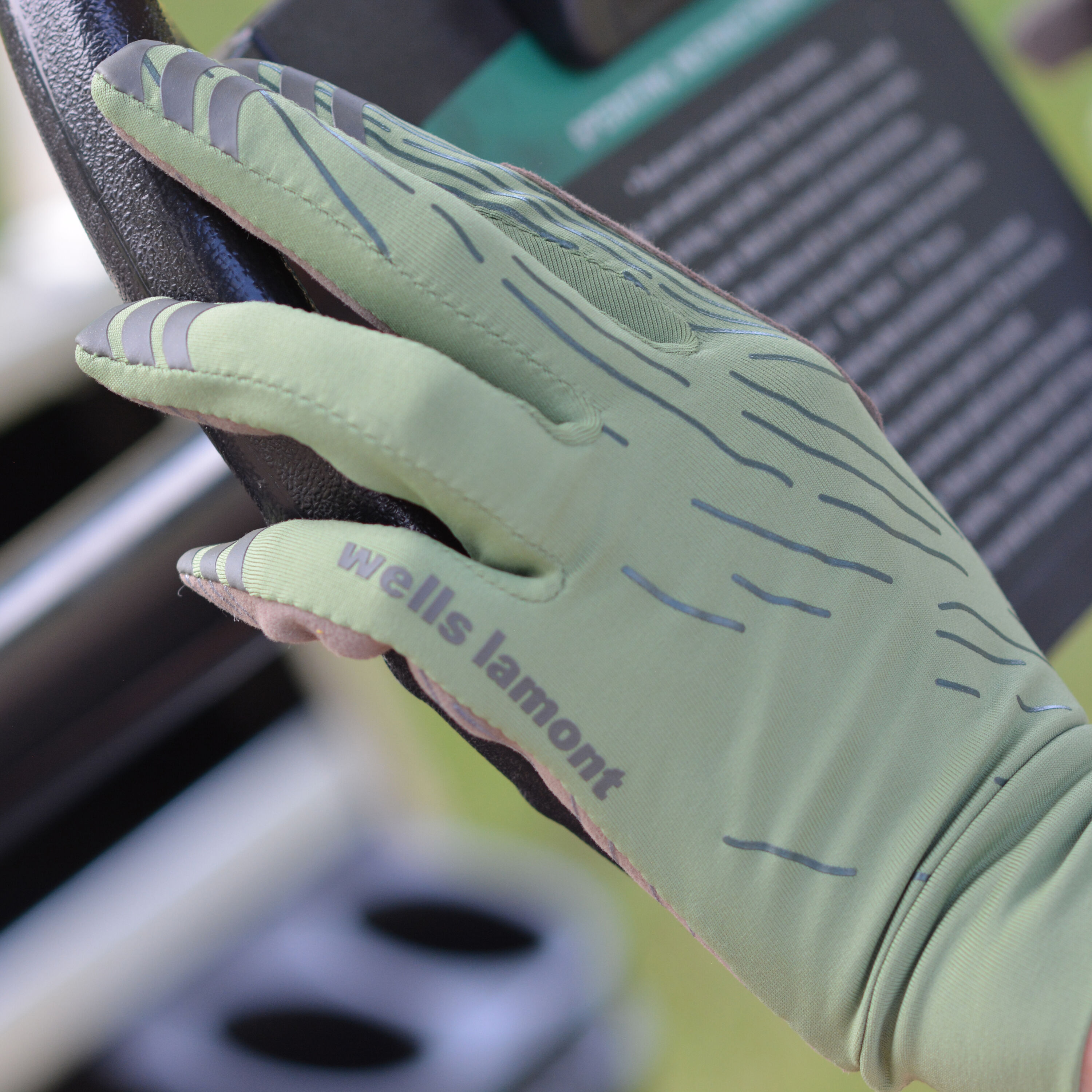 Guantes de piel sintética verde extra grande Wells Lamont 8108XL-L01
