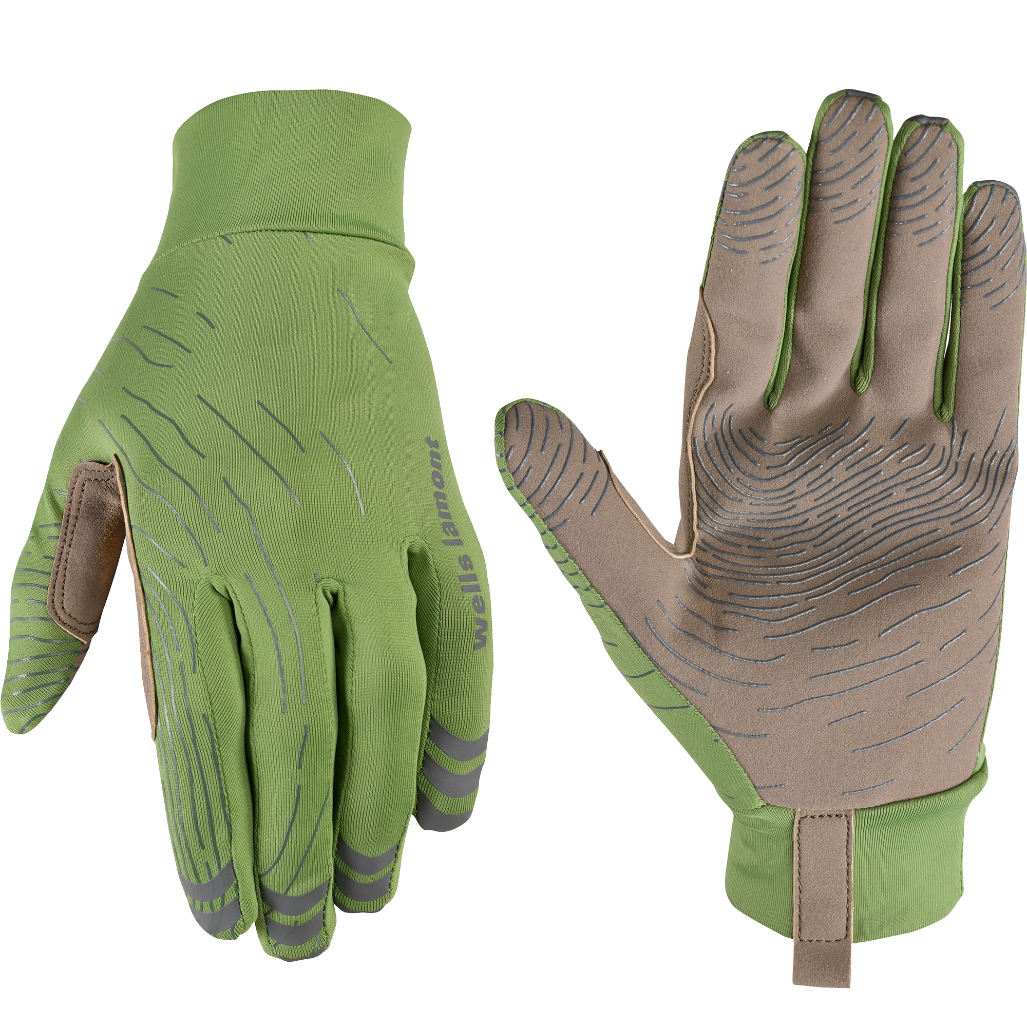 Guantes de piel sintética verde extra grande Wells Lamont 8108XL-L01