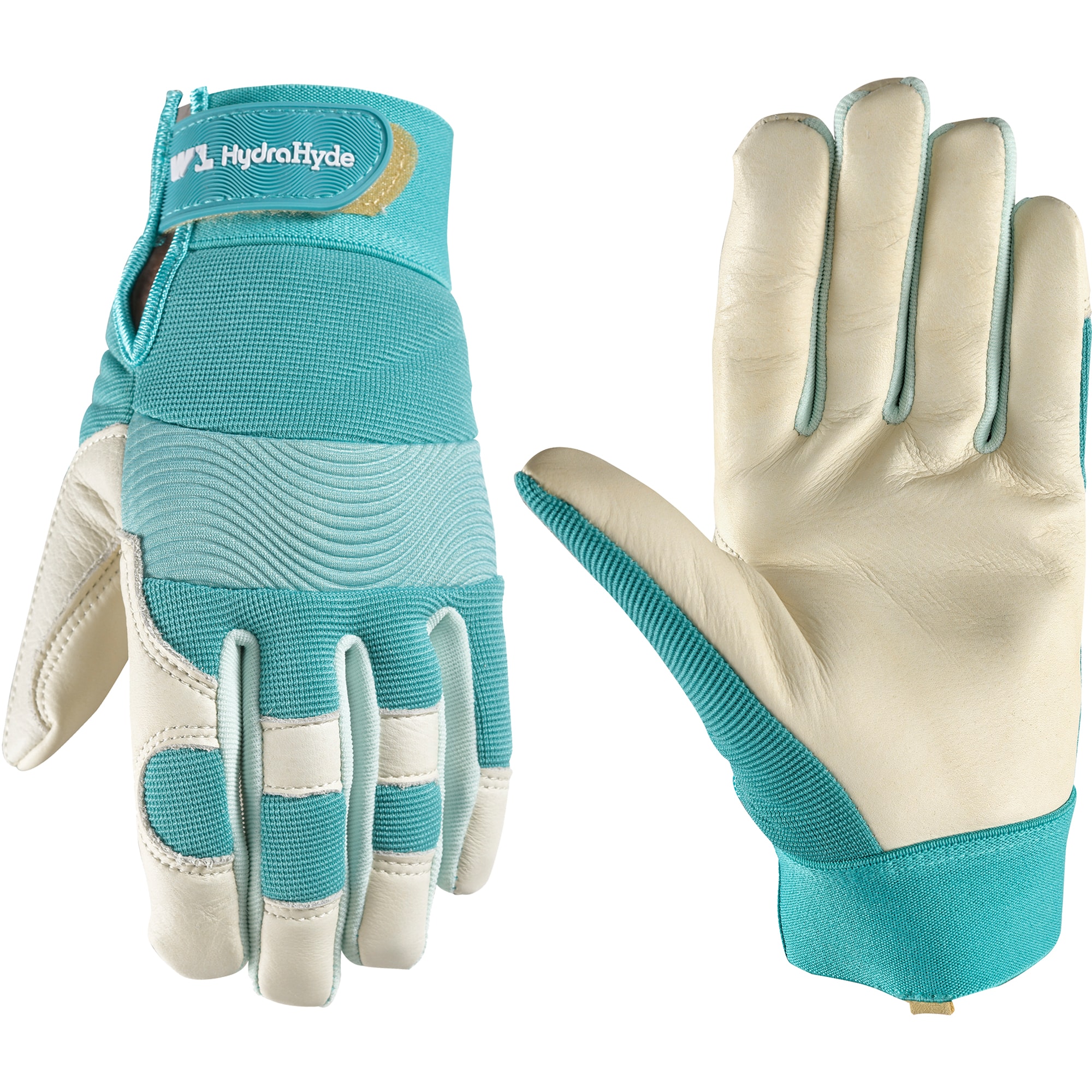 Guantes de piel morada pequeños de Wells Lamont - Par de 1 unidades