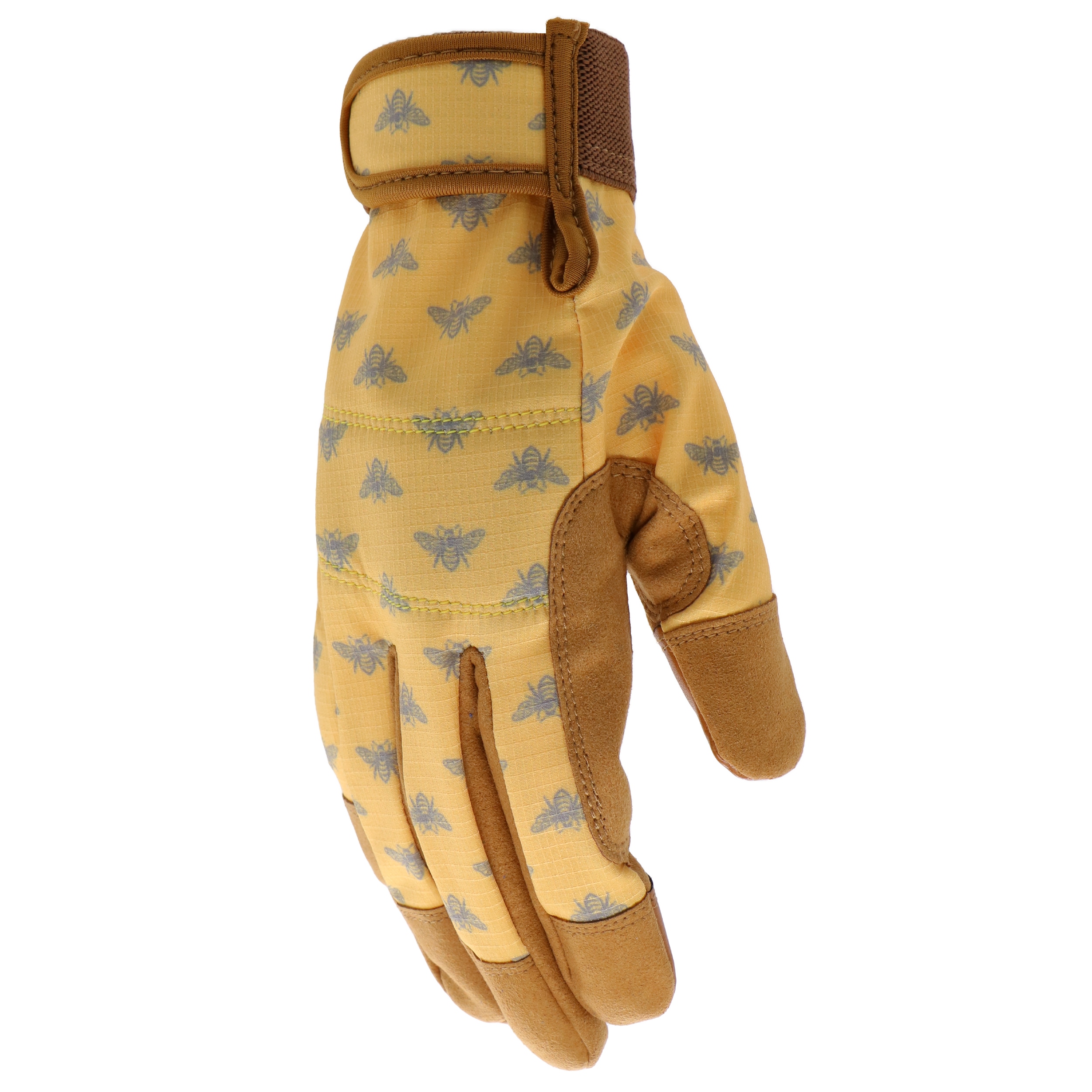 Guantes de jardinería de Nylon Amarillo Pequeños Selección de Estilos 1 Par SS52031B-WS