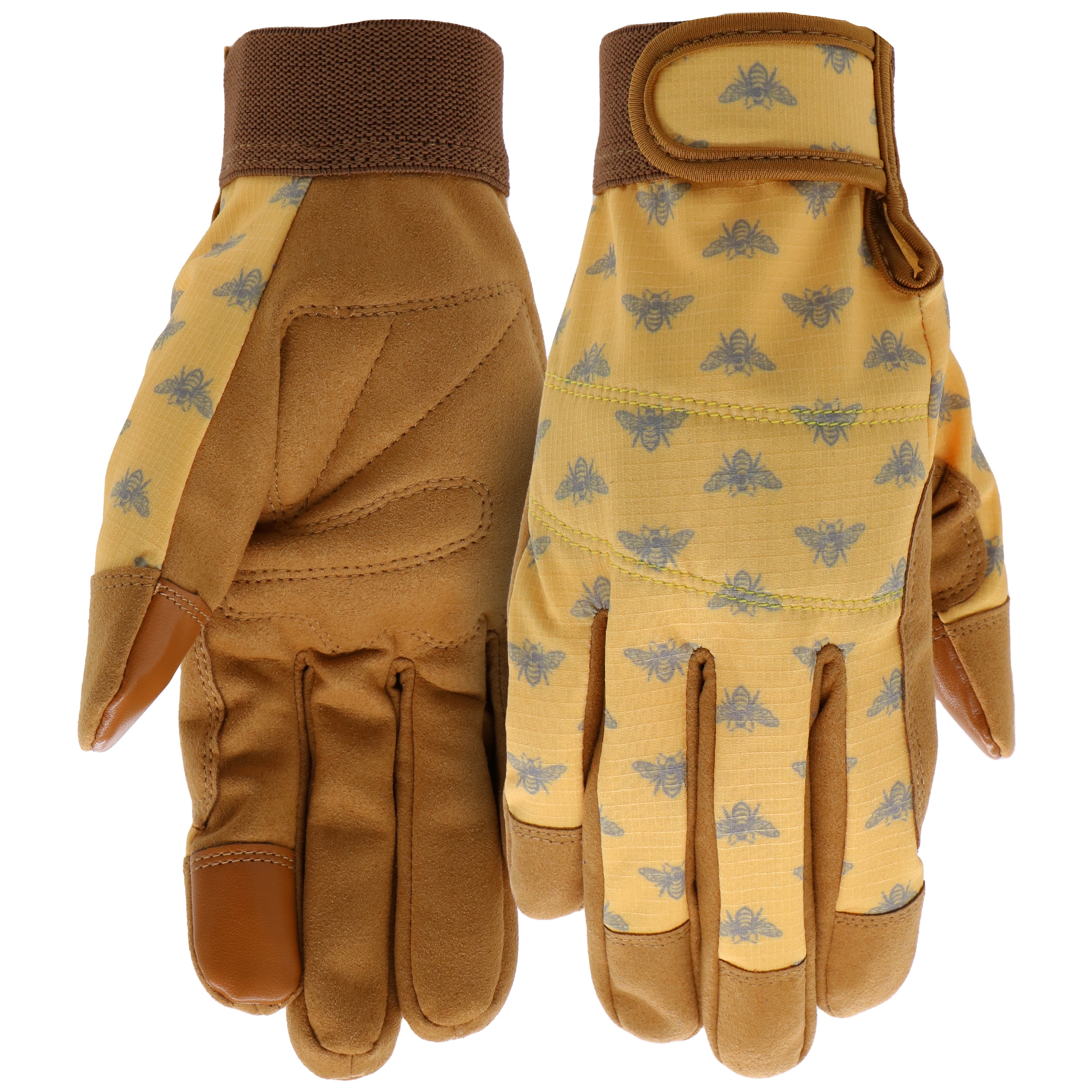 Guantes de jardinería de Nylon Amarillo Pequeños Selección de Estilos 1 Par SS52031B-WS