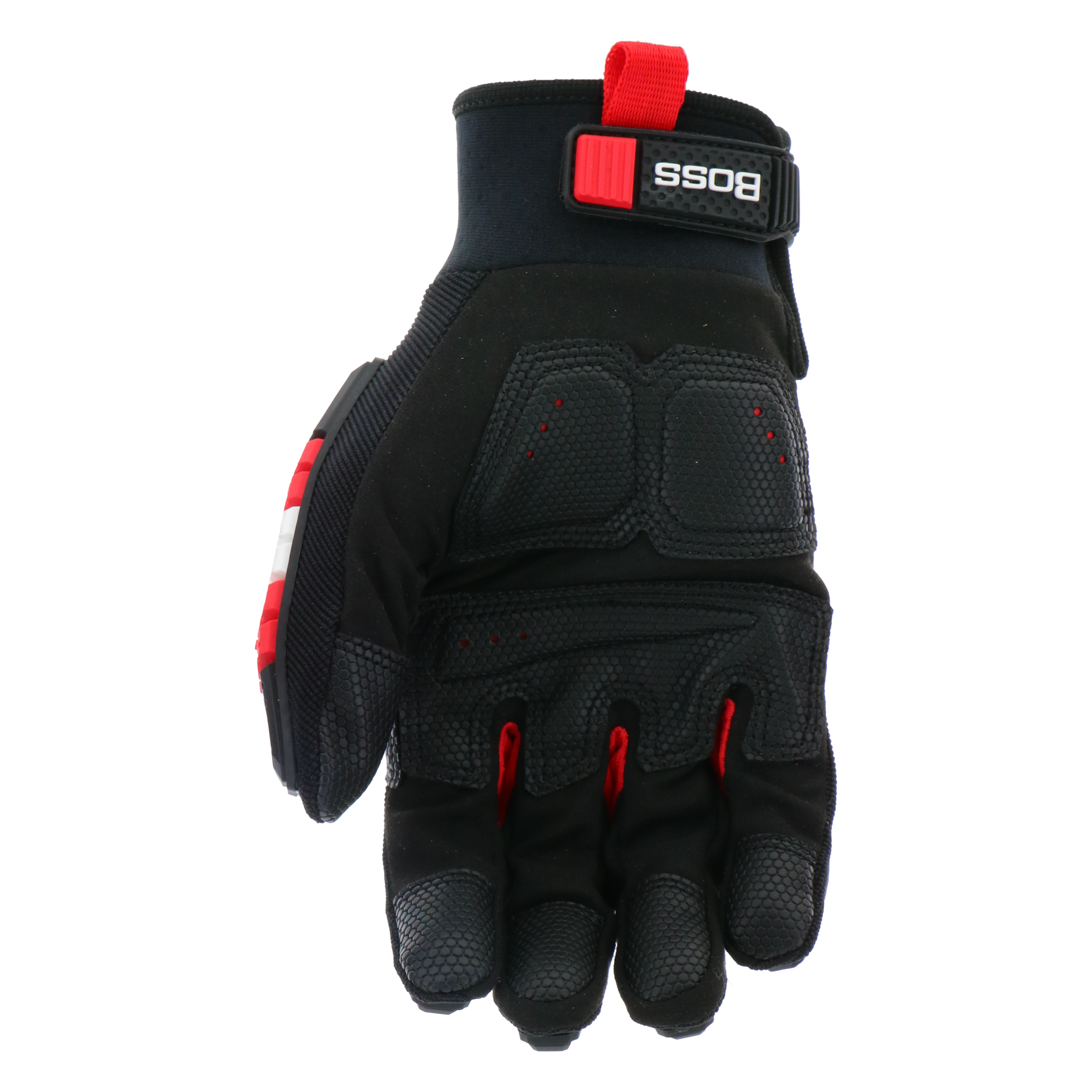 Guantes de demolición sintéticos negros extra grandes Boss 1 par - Talla XL B52354-XL