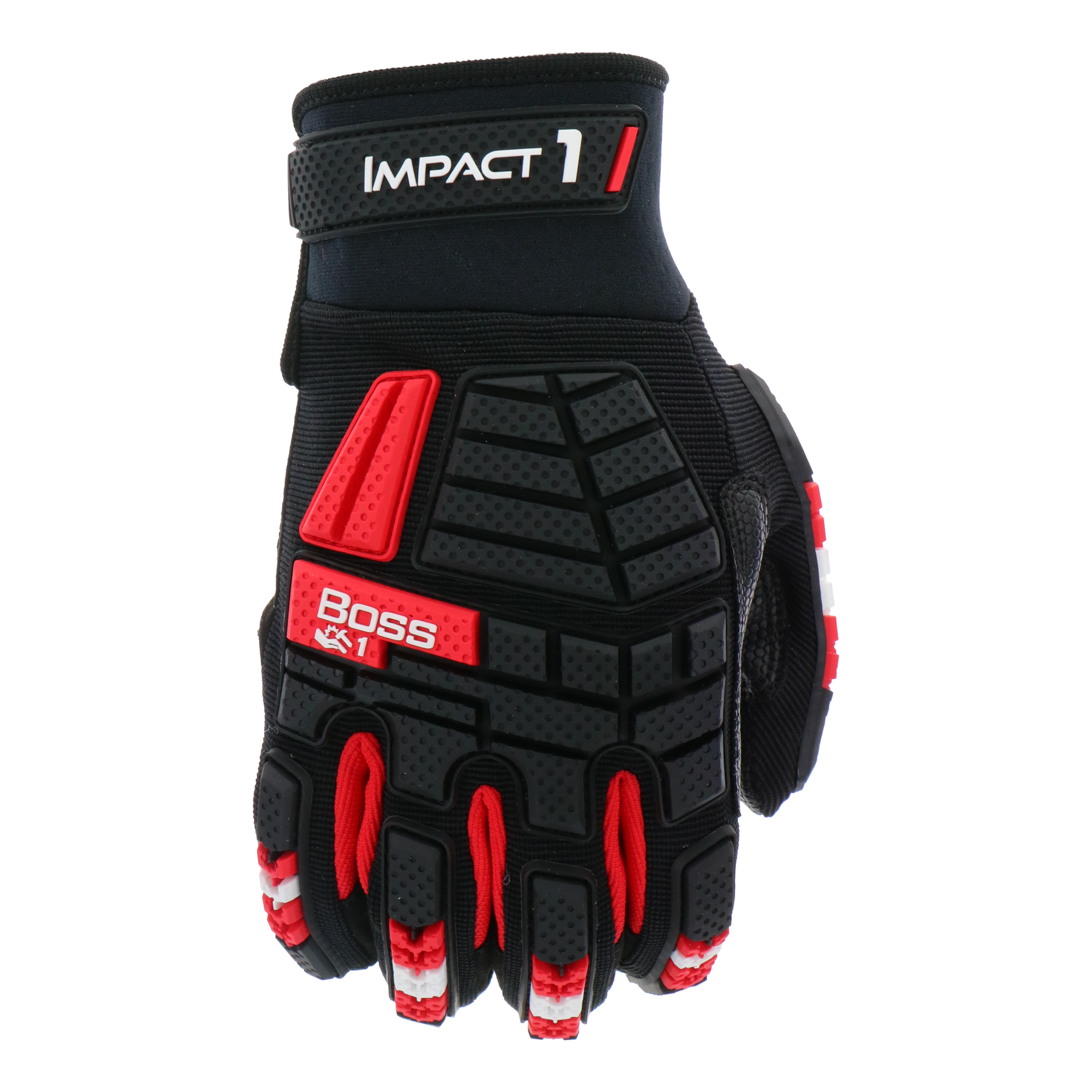 Guantes de demolición sintéticos negros extra grandes Boss 1 par - Talla XL B52354-XL