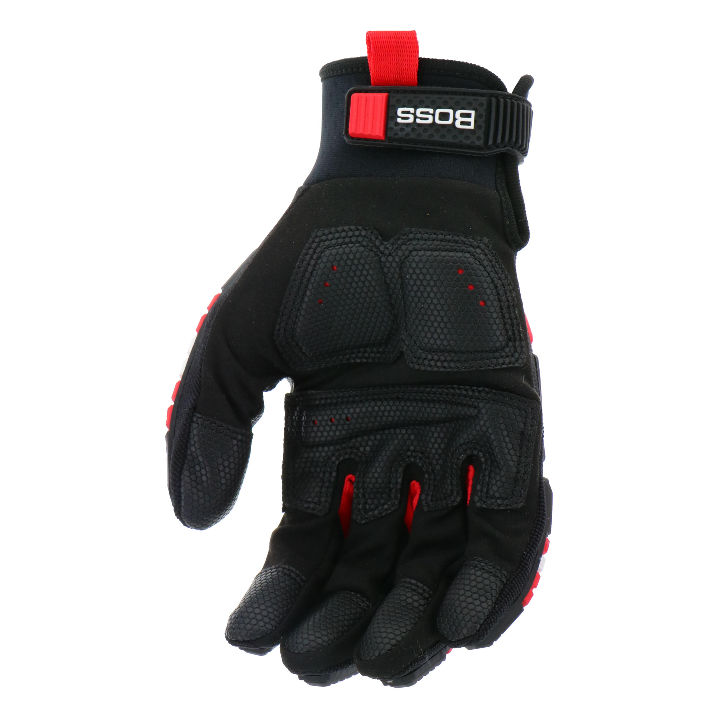 Guantes de demolición sintéticos negros extra grandes Boss 1 par - Talla XL B52354-XL