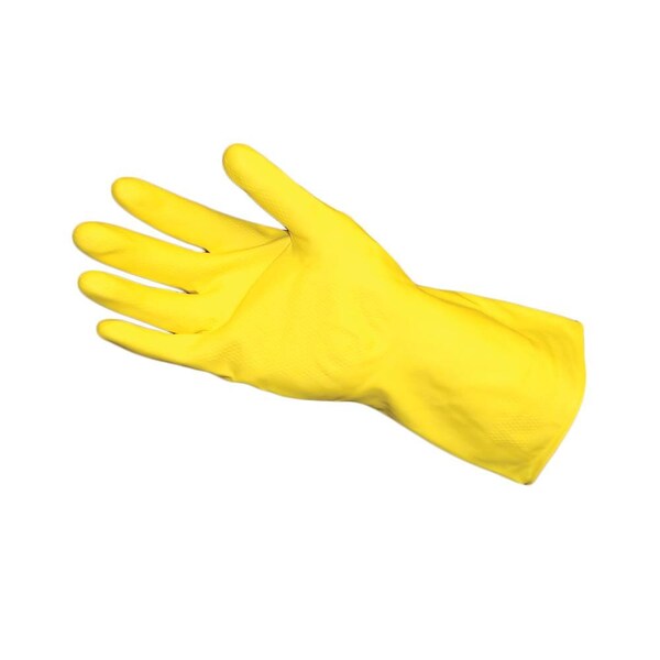 Productos de Impacto Guantes forrados con felpa Talla Grande Color Amarillo por bolsa, paquete de 12 - 8440L