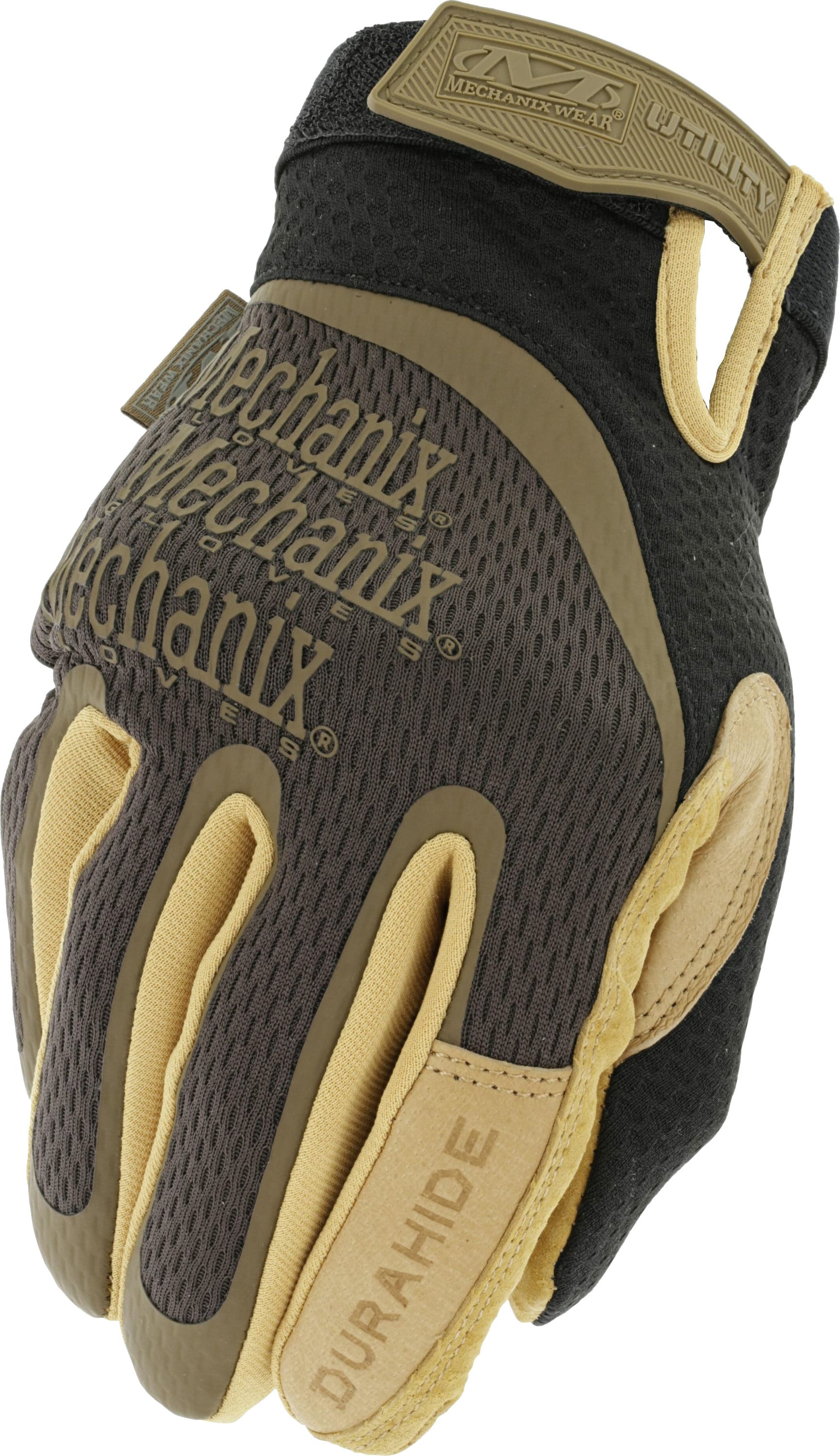 Guantes de cuero marrón X-large de MECHANIX WEAR - 1 par