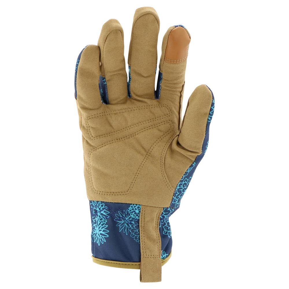 Guantes de jardinería de piel sintética Miracle-Gro de tamaño mediano/grande 1 par MG86207/WML