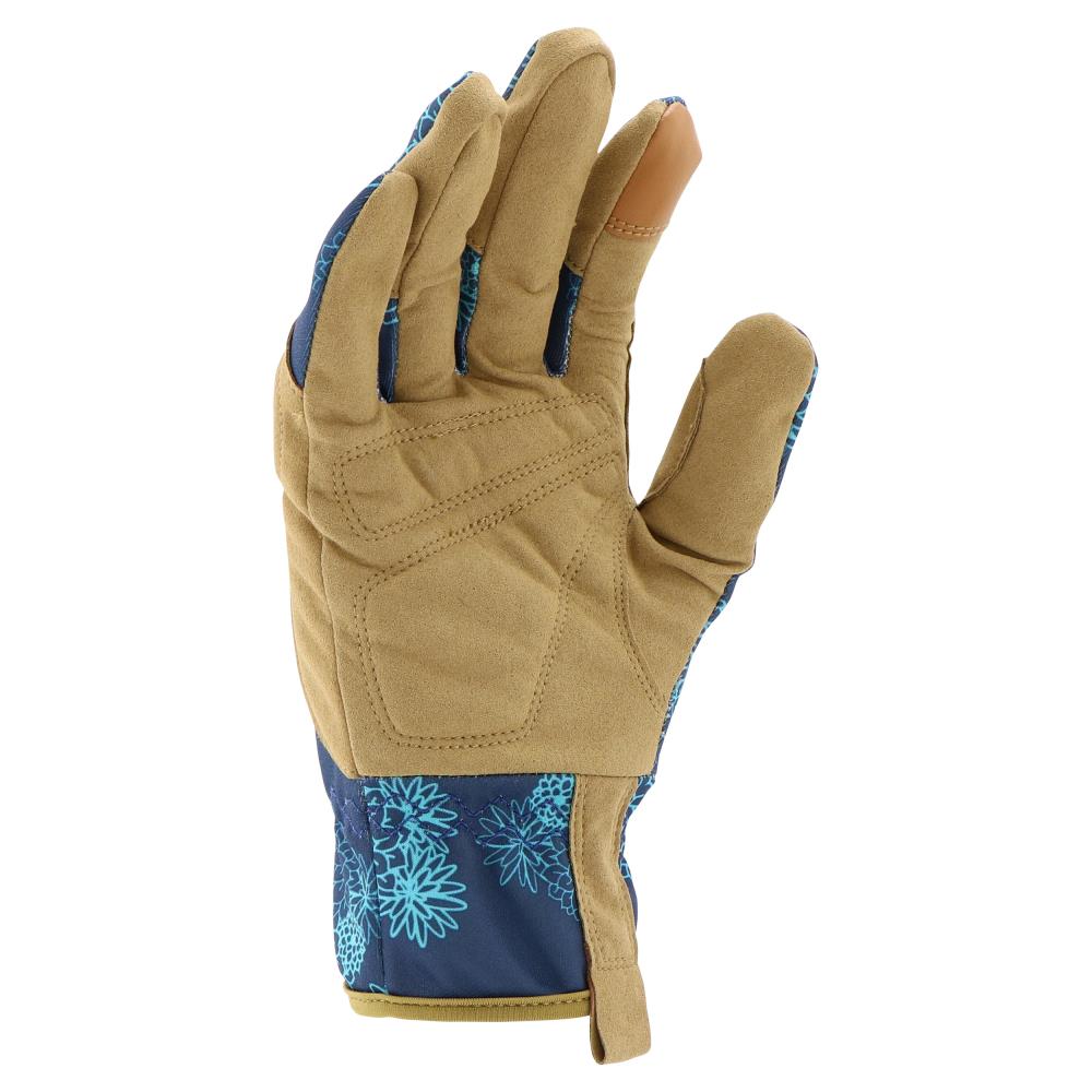 Guantes de jardinería de piel sintética Miracle-Gro de tamaño mediano/grande 1 par MG86207/WML
