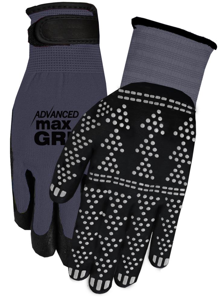 Guantes de jardinería de nylon con recubrimiento de nitrilo, tamaño grande/extra grande (MX) de MidWest Quality Gloves, Inc.