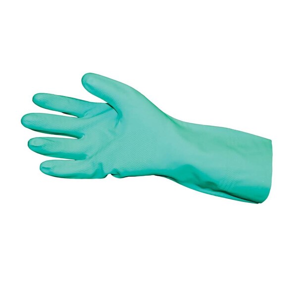 Productos de Impacto - Guantes de Nitrilo Forrados con Felpa, Talla Grande, Bolsa Verde, Paquete de 12 - 8217L