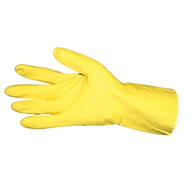 Impact Products 8448L- GUANTE DE LÁTEX FLOCK AMARILLO/.18 1 - 8448L-DZ