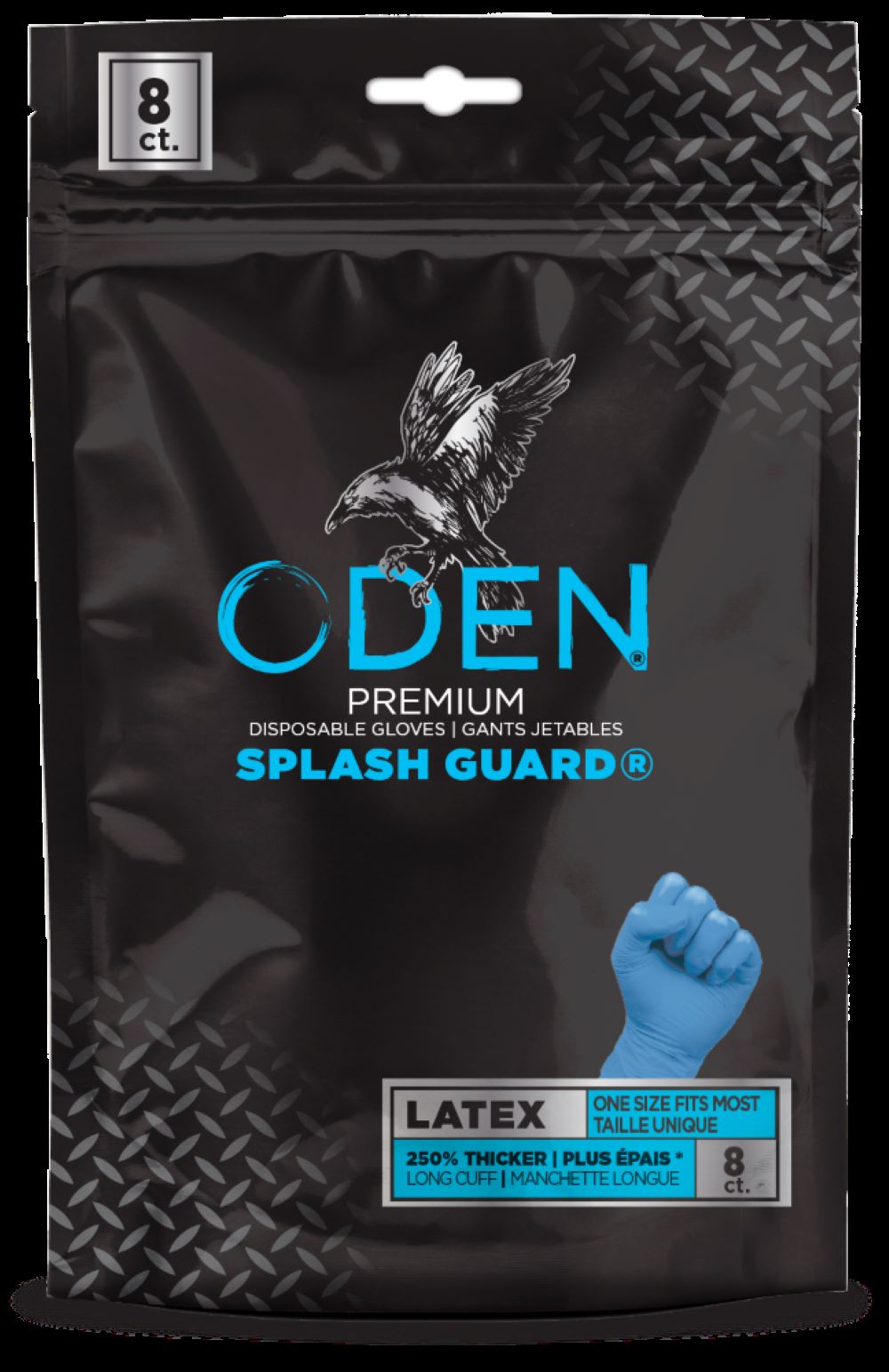 ODEN: Talla única Azul de Látex 4 pares HG-3712