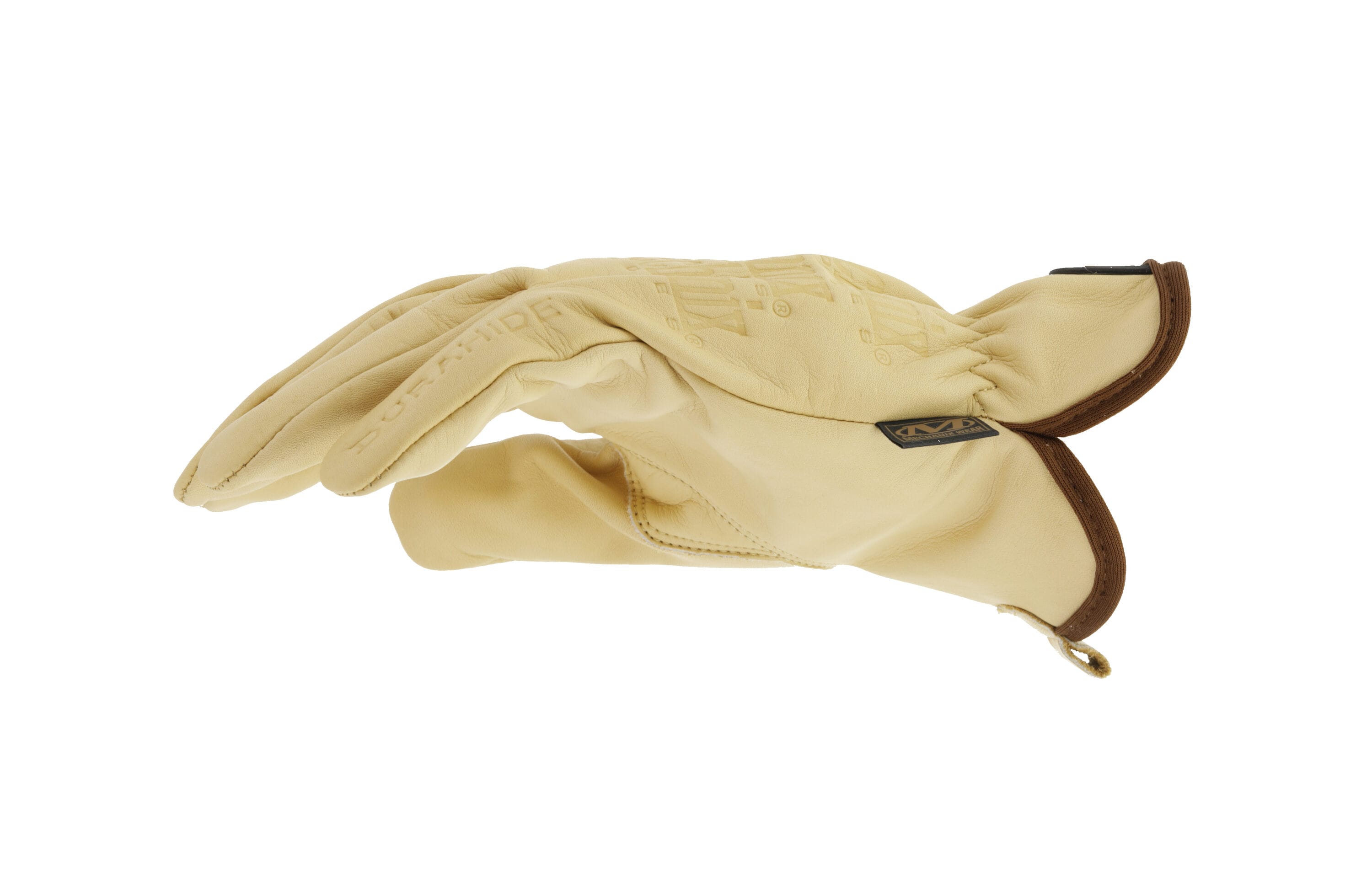 Guantes de construcción de cuero Marrón MECHANIX WEAR pequeños - 1 par