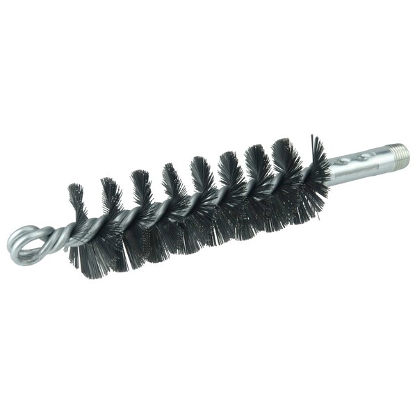 Cepillo de conducto de humos de espiral simple de 1-1/4" de acero .012 Weiler - 44047