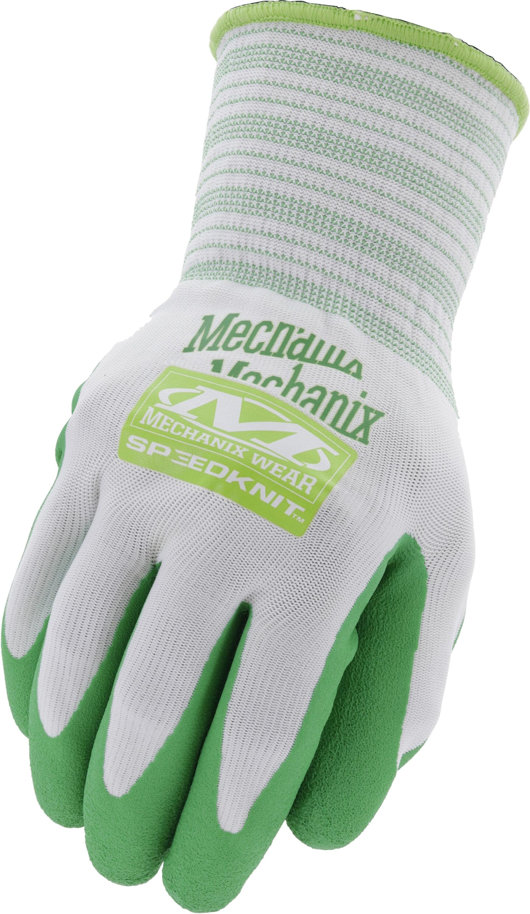 Guantes de jardinería de Nitrilo/Poliéster con recubrimiento de Nitrilo MECHANIX WEAR tamaño Grande/X-Grande - Paquete de 3 pares
