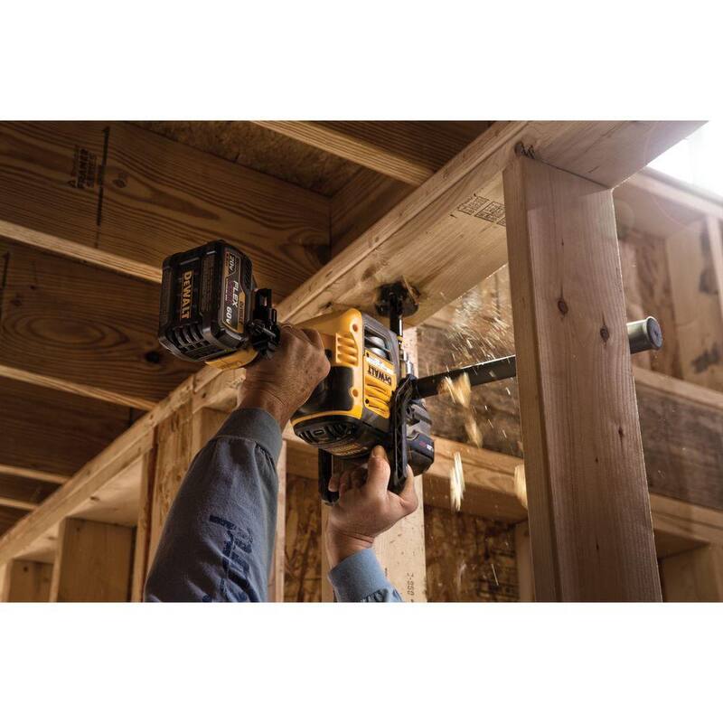 DEWALT FLEXVOLT 60V MAX Taladro inalámbrico sin escobillas para pernos y vigas de 1/2 pulg. con embrague electrónico (solo la herramienta) - DCD460B