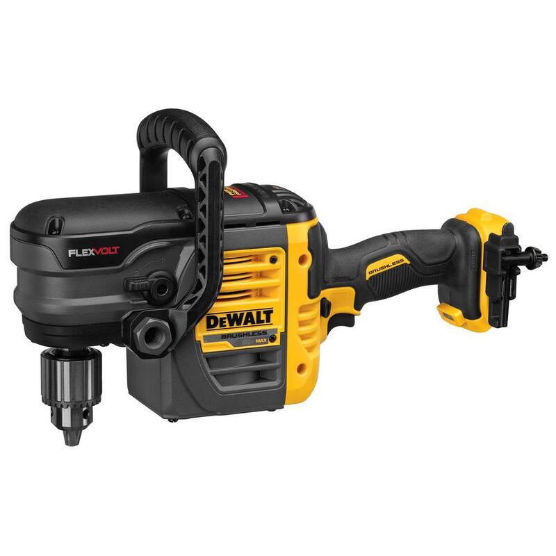 DEWALT FLEXVOLT 60V MAX Taladro inalámbrico sin escobillas para pernos y vigas de 1/2 pulg. con embrague electrónico (solo la herramienta) - DCD460B
