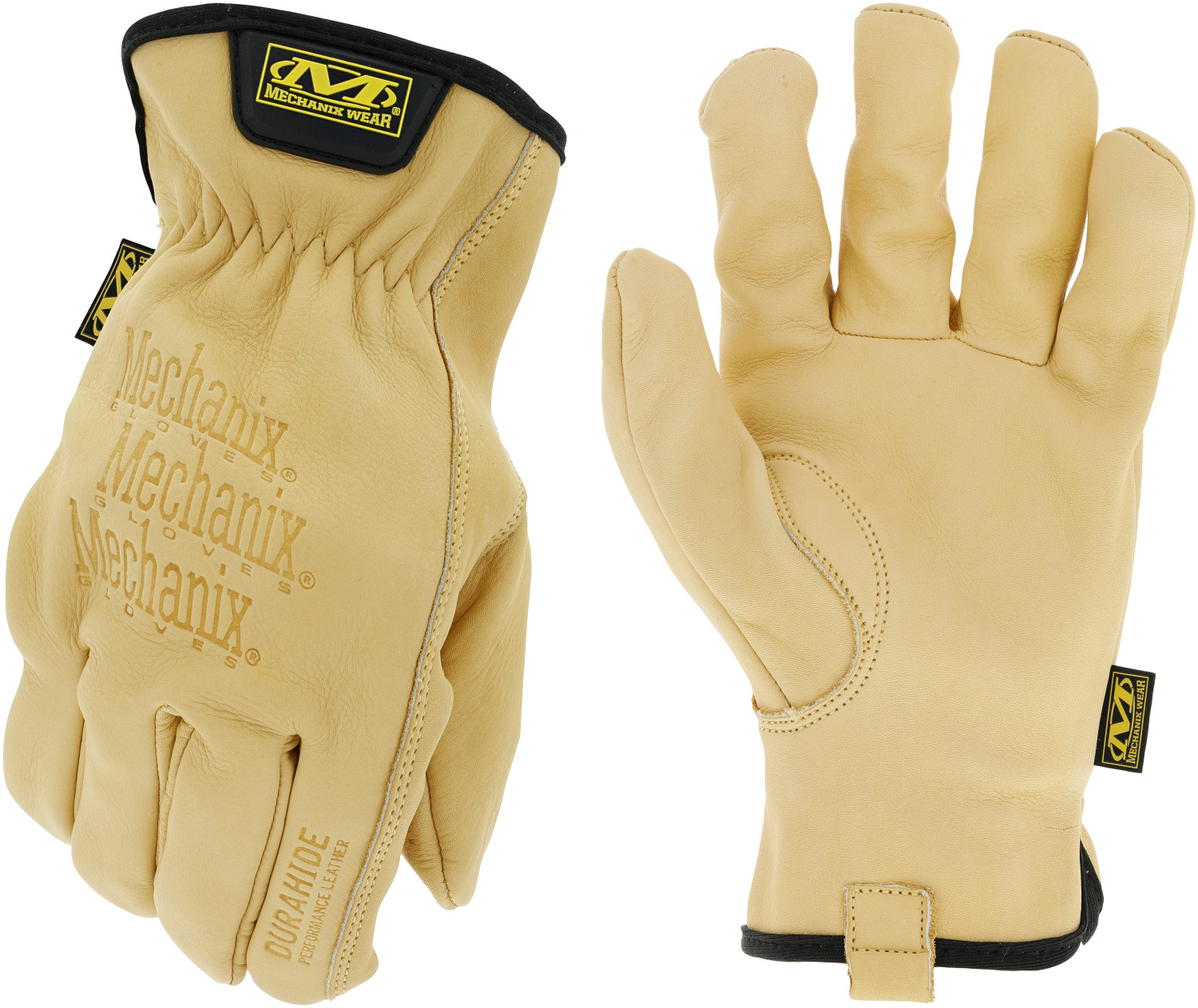 Guantes de Cuero Marrón Talla Grande MECHANIX WEAR - 1 pares