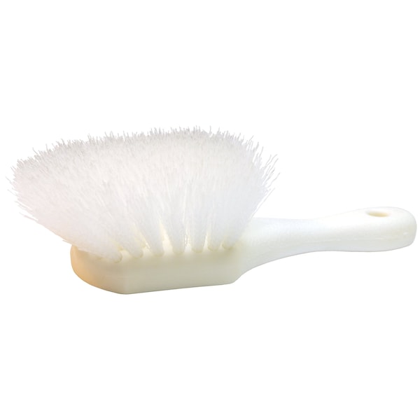 Cepillo Útil Brush Man, Bloque Sintético de 8", Relleno de Nylon Blanco, Paquete de 12 - U98
