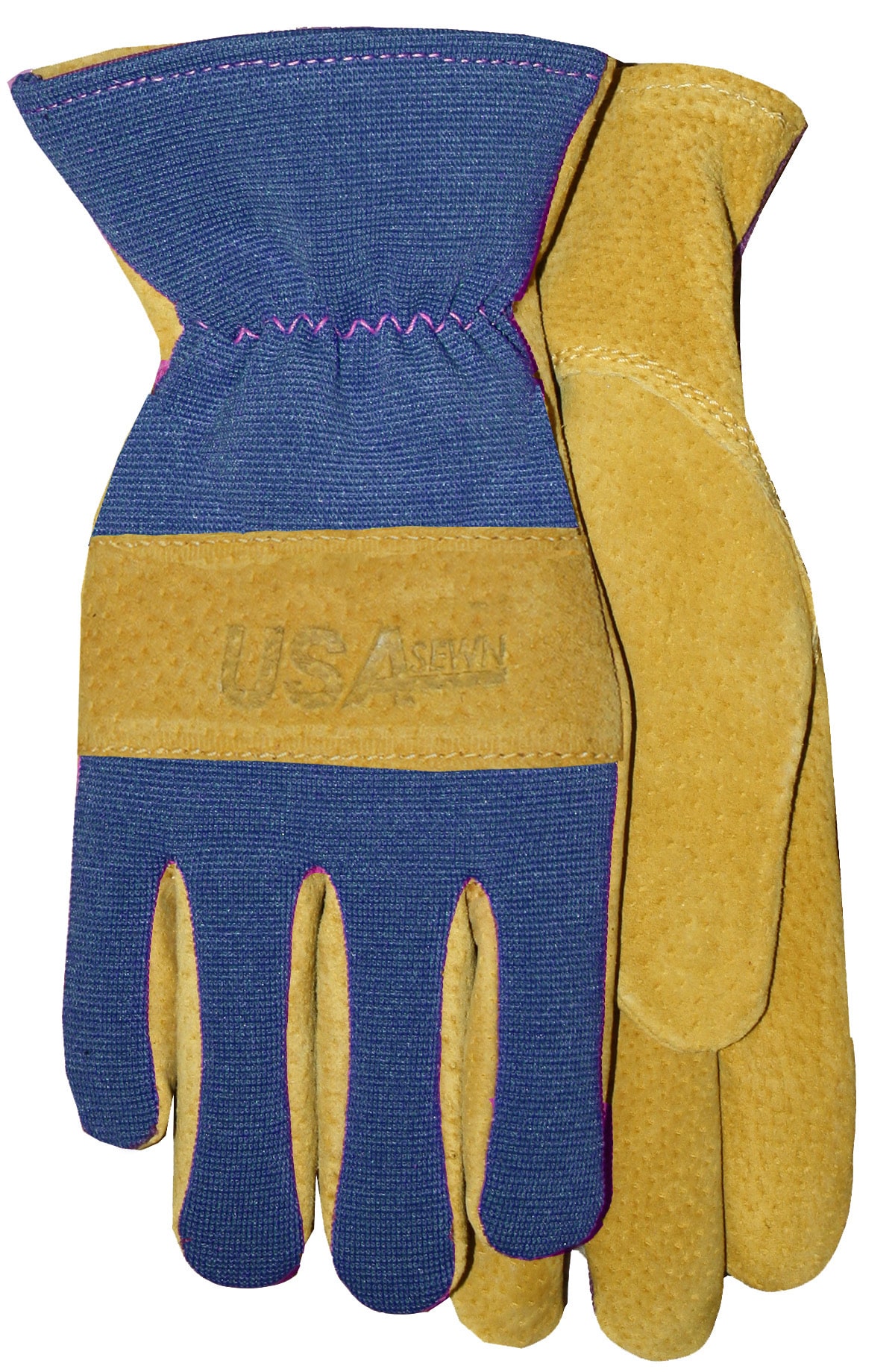 Guantes de piel dorada grandes 179-L-LO-8 de MidWest Quality Gloves, Inc.