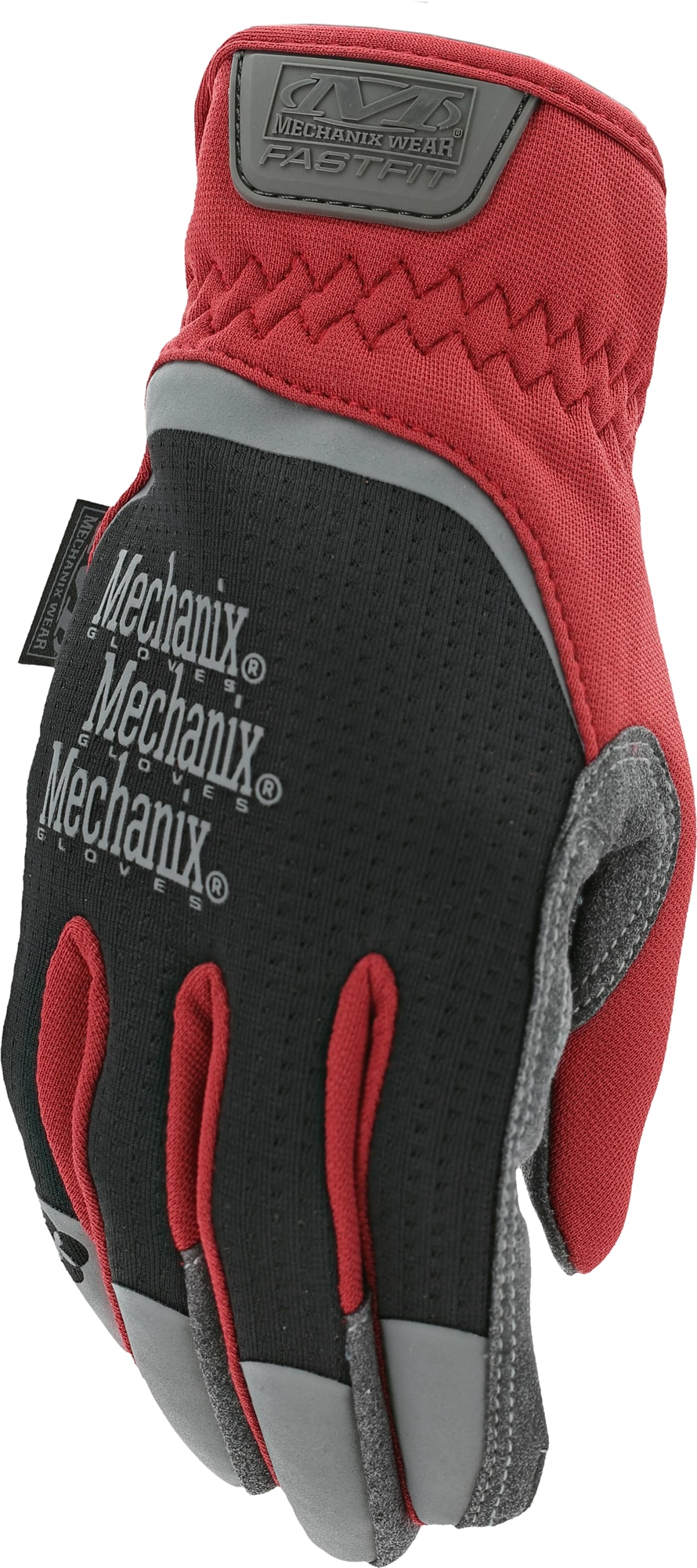 Guantes Negros de Cuero Sintético Mediano 1 Par de MECHANIX WEAR
