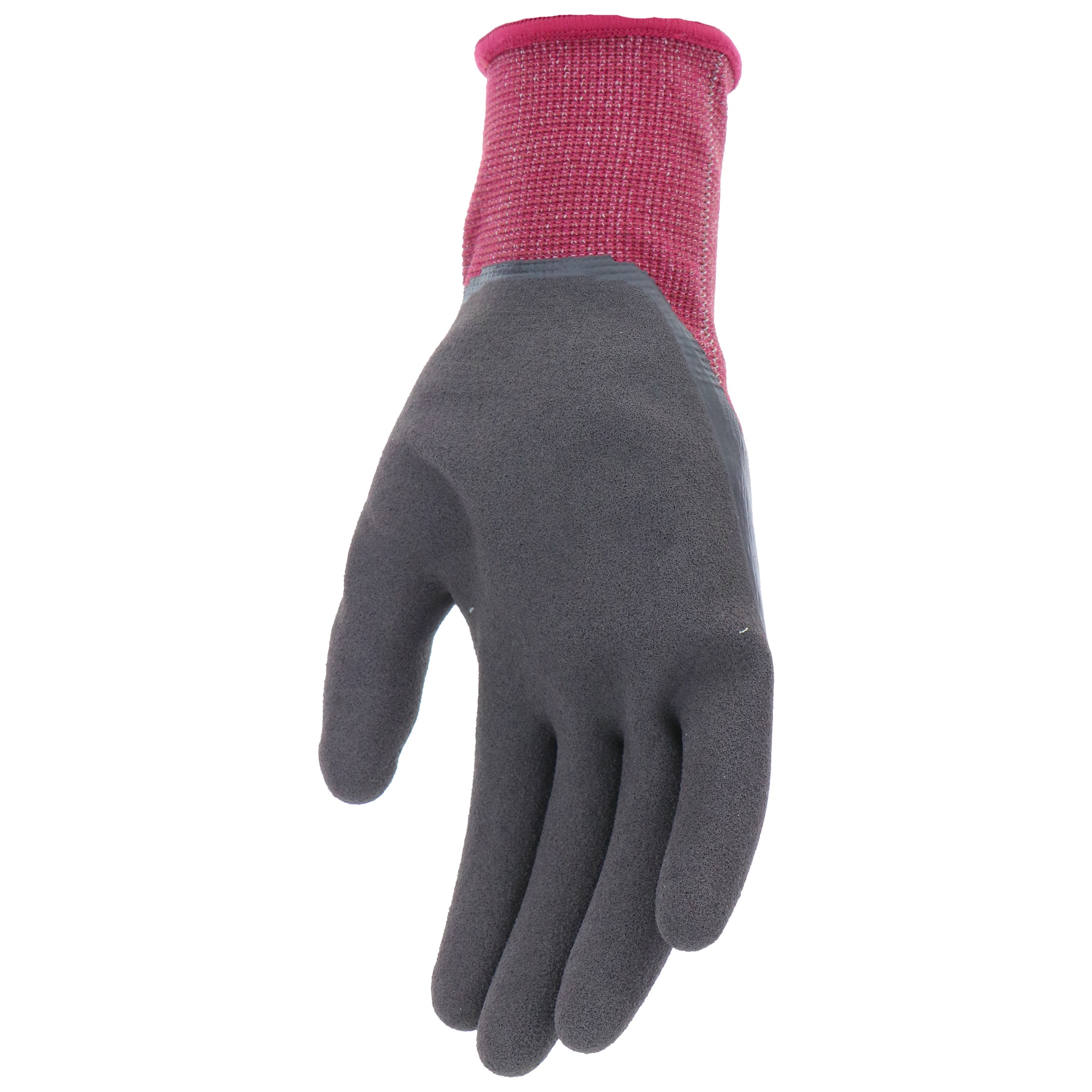 Guantes de jardinería de látex sumergido medianos/grandes 1 par de guantes - Talla MD32031M-WML