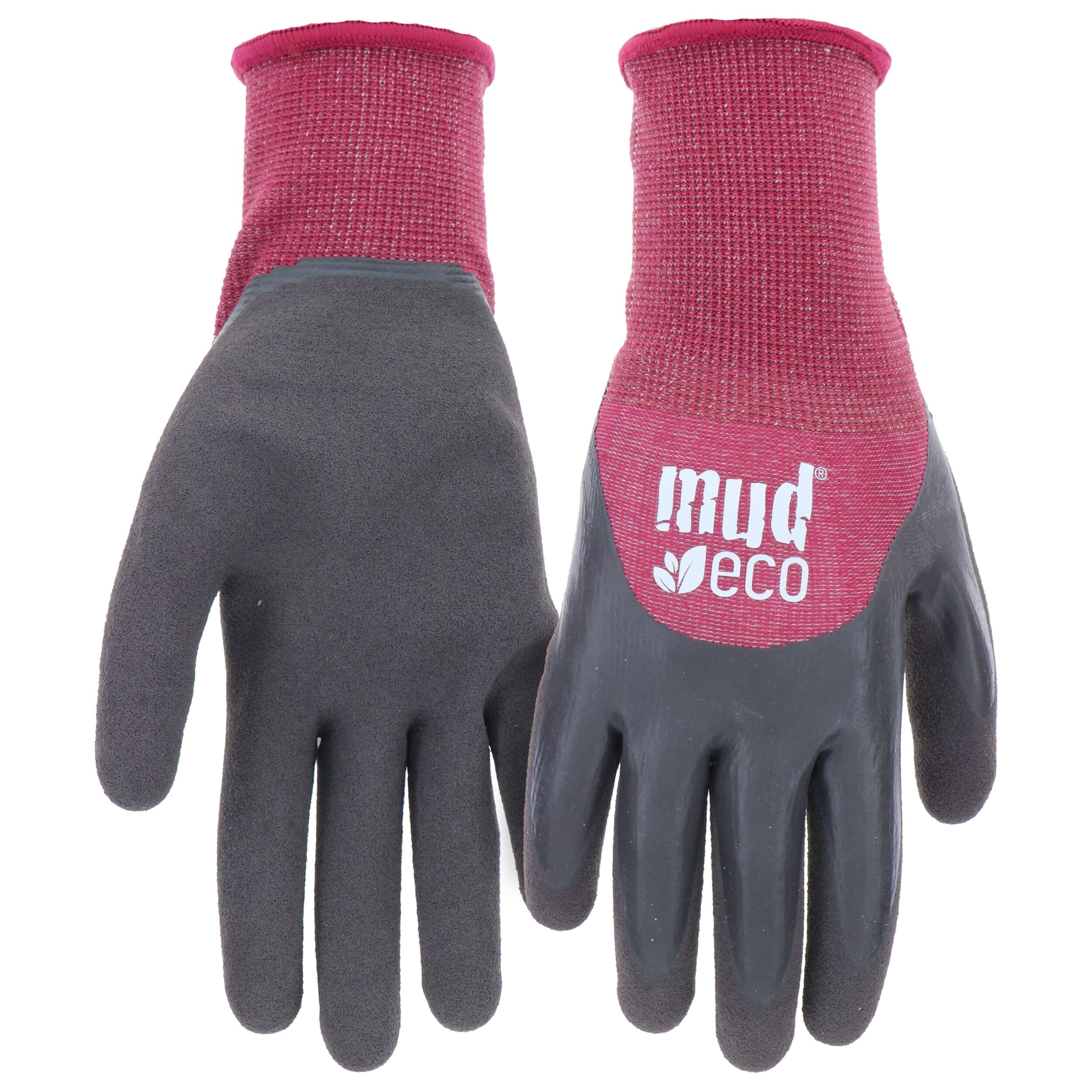 Guantes de jardinería de látex sumergido medianos/grandes 1 par de guantes - Talla MD32031M-WML