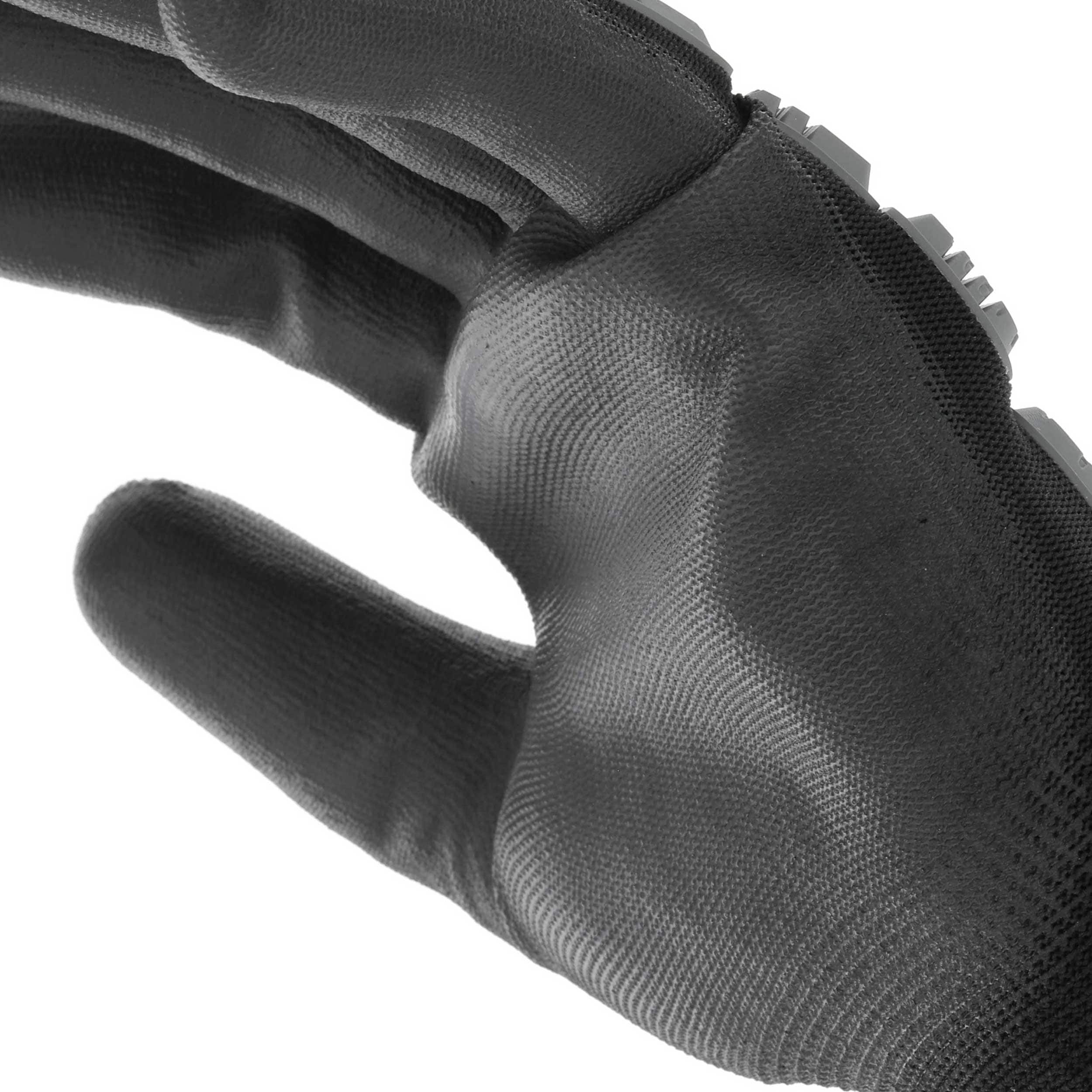 MECHANIX WEAR Guantes de Nitrilo Negro Talla Chica/Mediana 1 Par