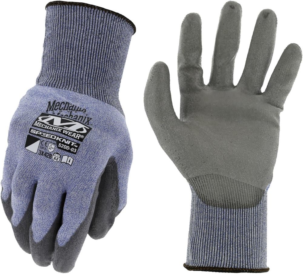 Guantes MECHANIX WEAR medianos/grandes de Nitrilo azul recubiertos de Nitrilo 1 par -3830460
