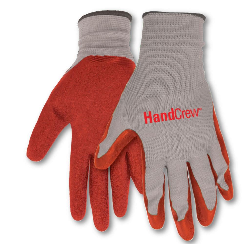 Guantes de trabajo grandes/X-grandes de látex recubierto de nylon 1 par HG-3154LX