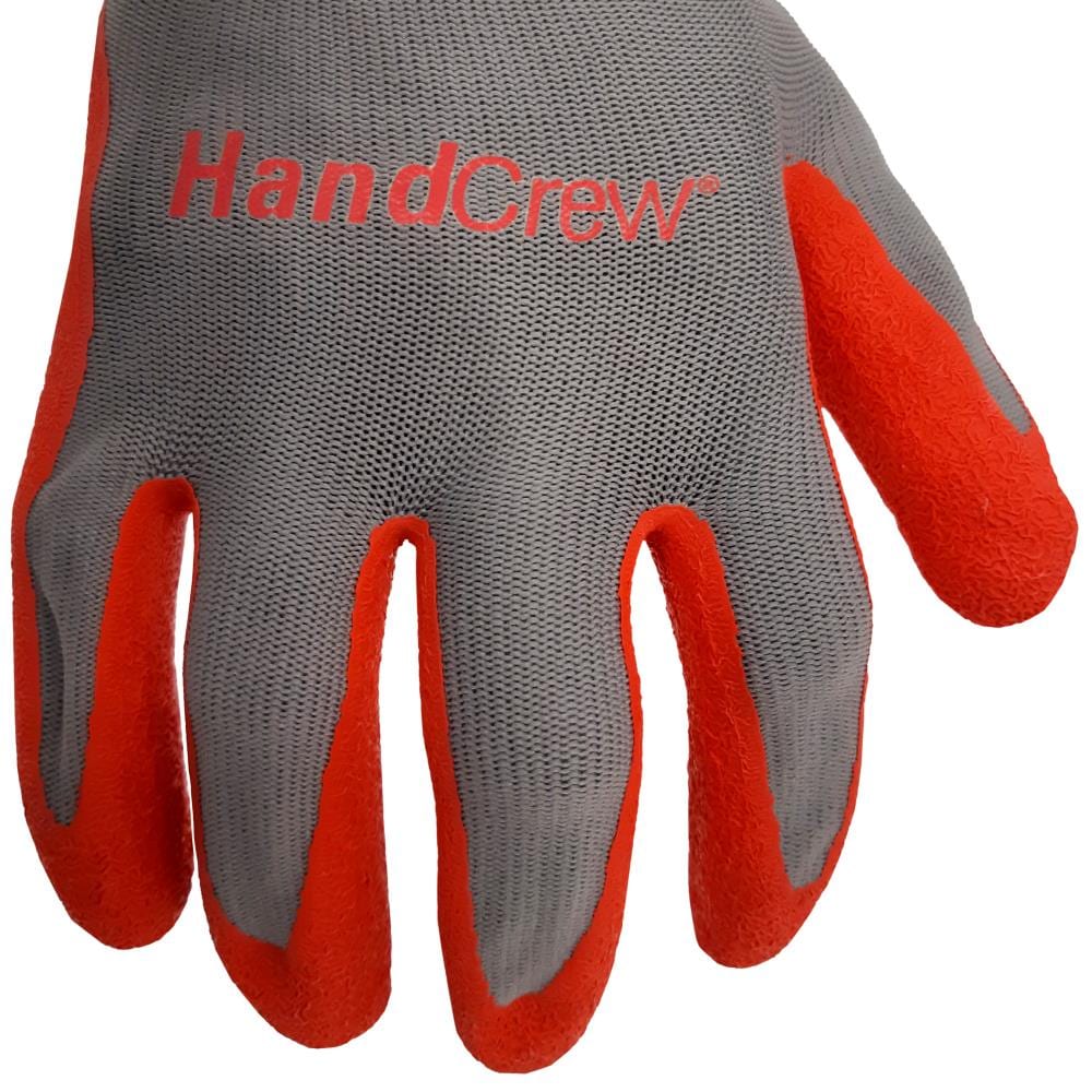 Guantes de trabajo grandes/X-grandes de látex recubierto de nylon 1 par HG-3154LX