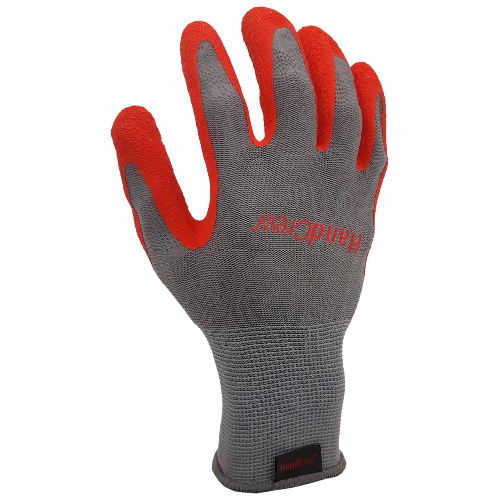 Guantes de trabajo grandes/X-grandes de látex recubierto de nylon 1 par HG-3154LX
