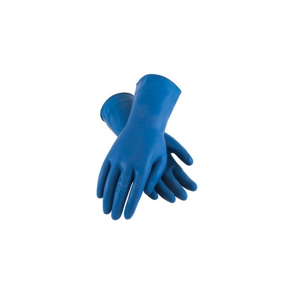 Guantes Resistentes a Químicos Pip 11-4/5", Látex de Caucho Natural, M, Paquete de 12 - 47-L171B/M