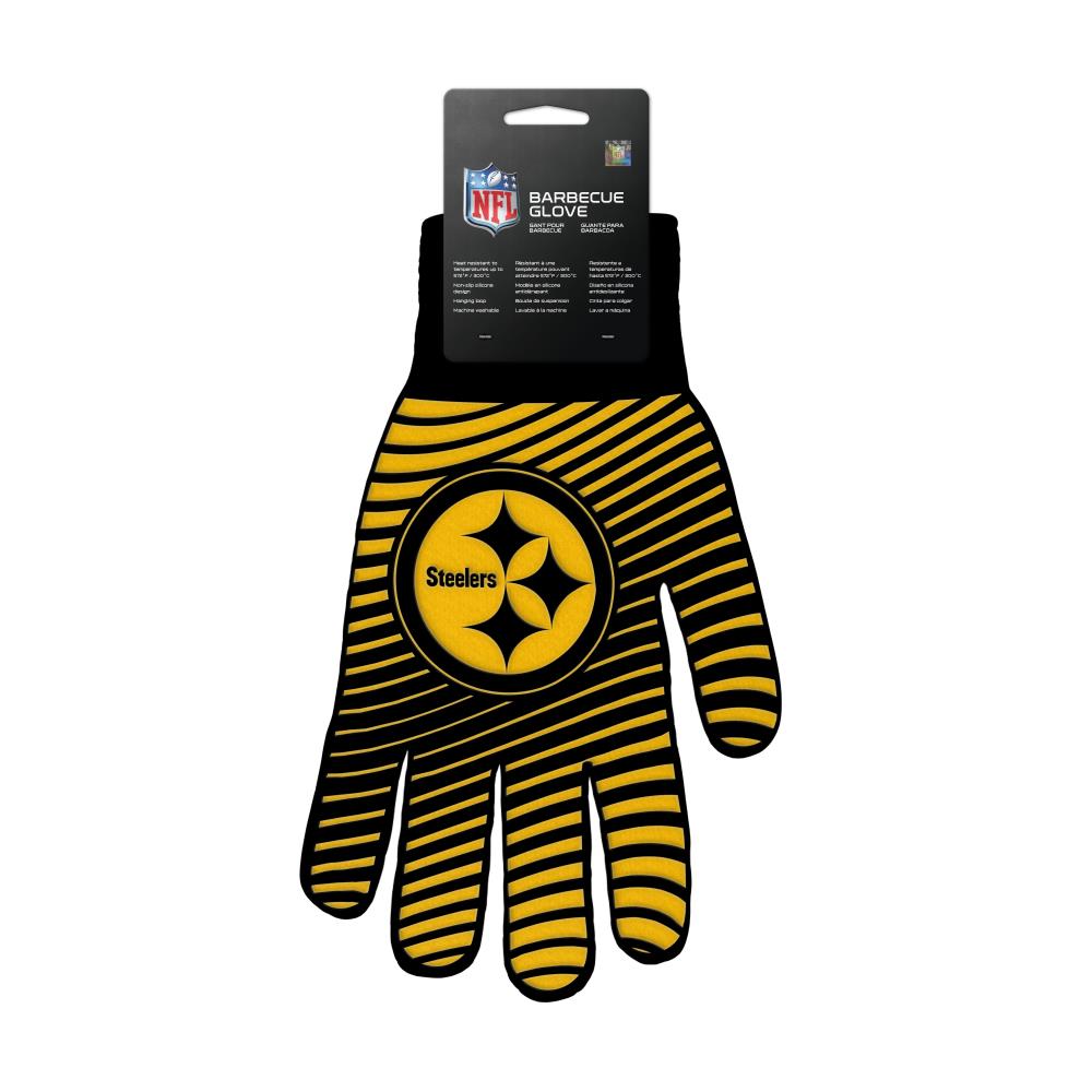 Guantes para asar de algodón amarillo talla única de The Sports Vault