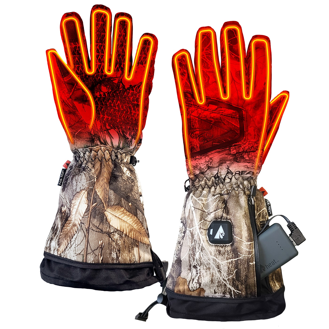 Guantes de clima frío de poliéster XX-grande de ActionHeat