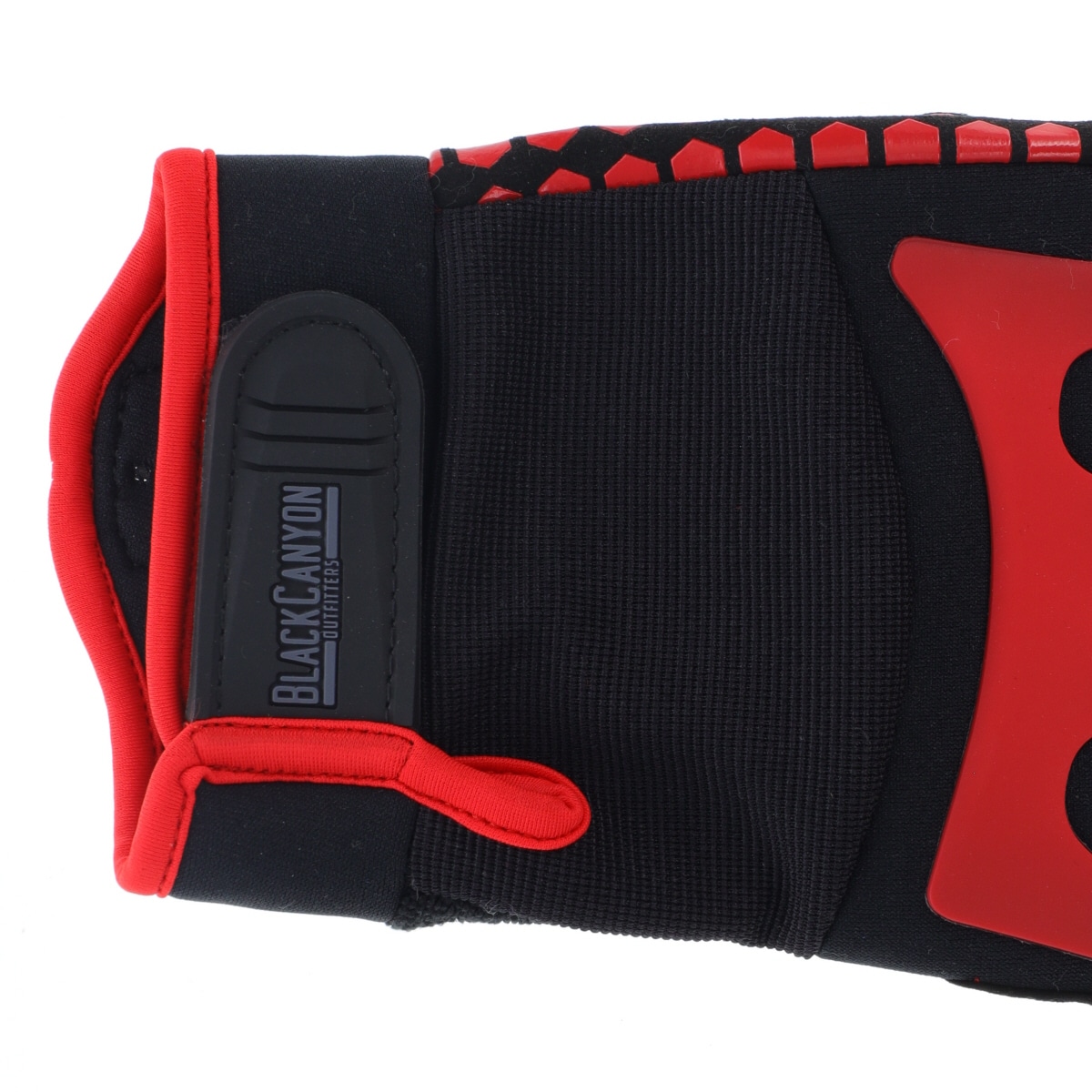 
Rancho Cañón Negro, Grandes Guantes de Cuero Rojo - Pares BHG602