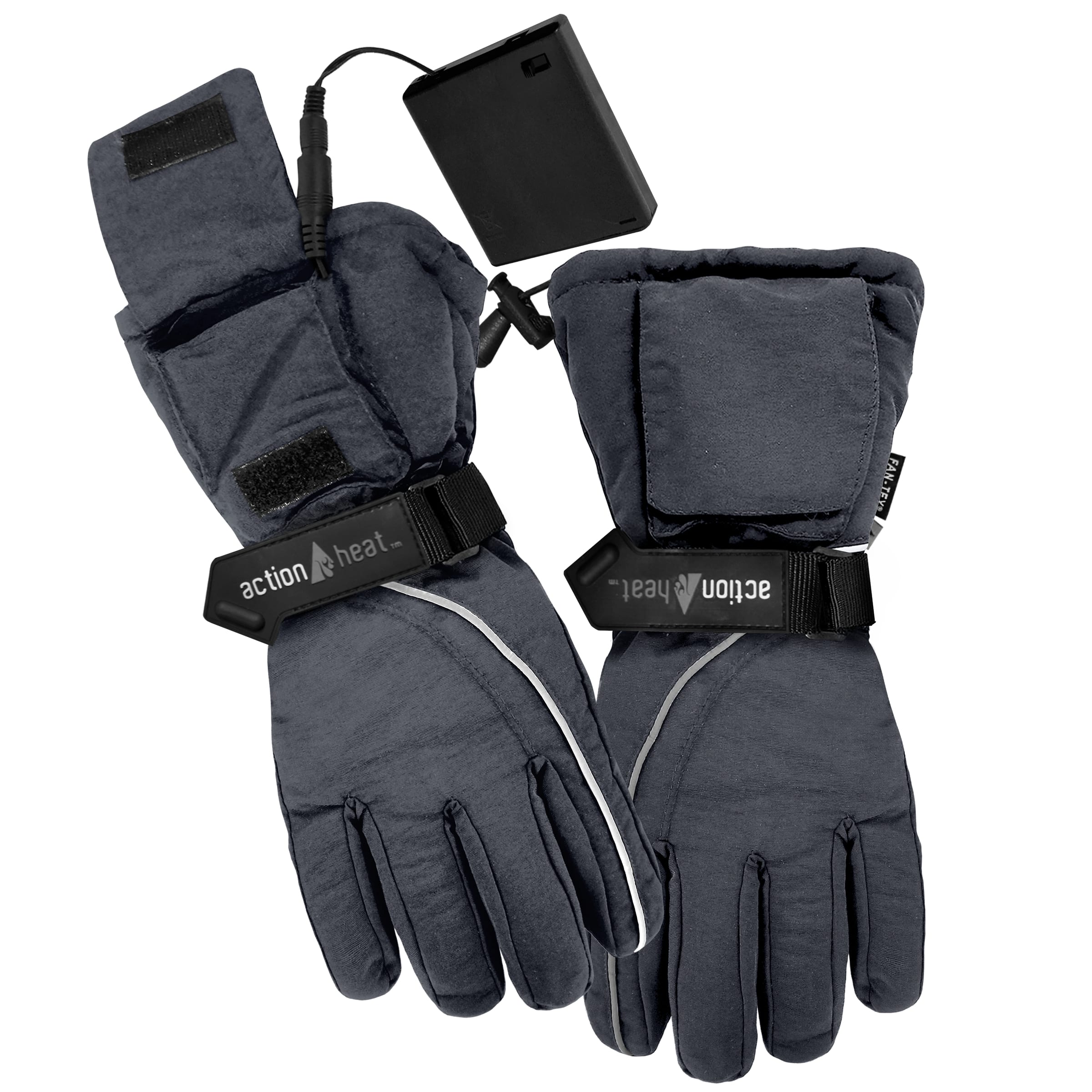Guantes de clima frío de Poliéster gris, talla única, marca ActionHeat