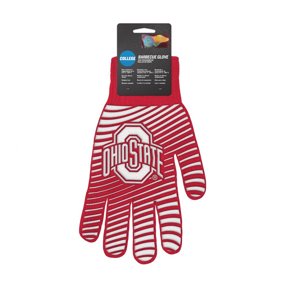 Guantes Rojos de Algodón para Asar a la Parrilla Talla Única