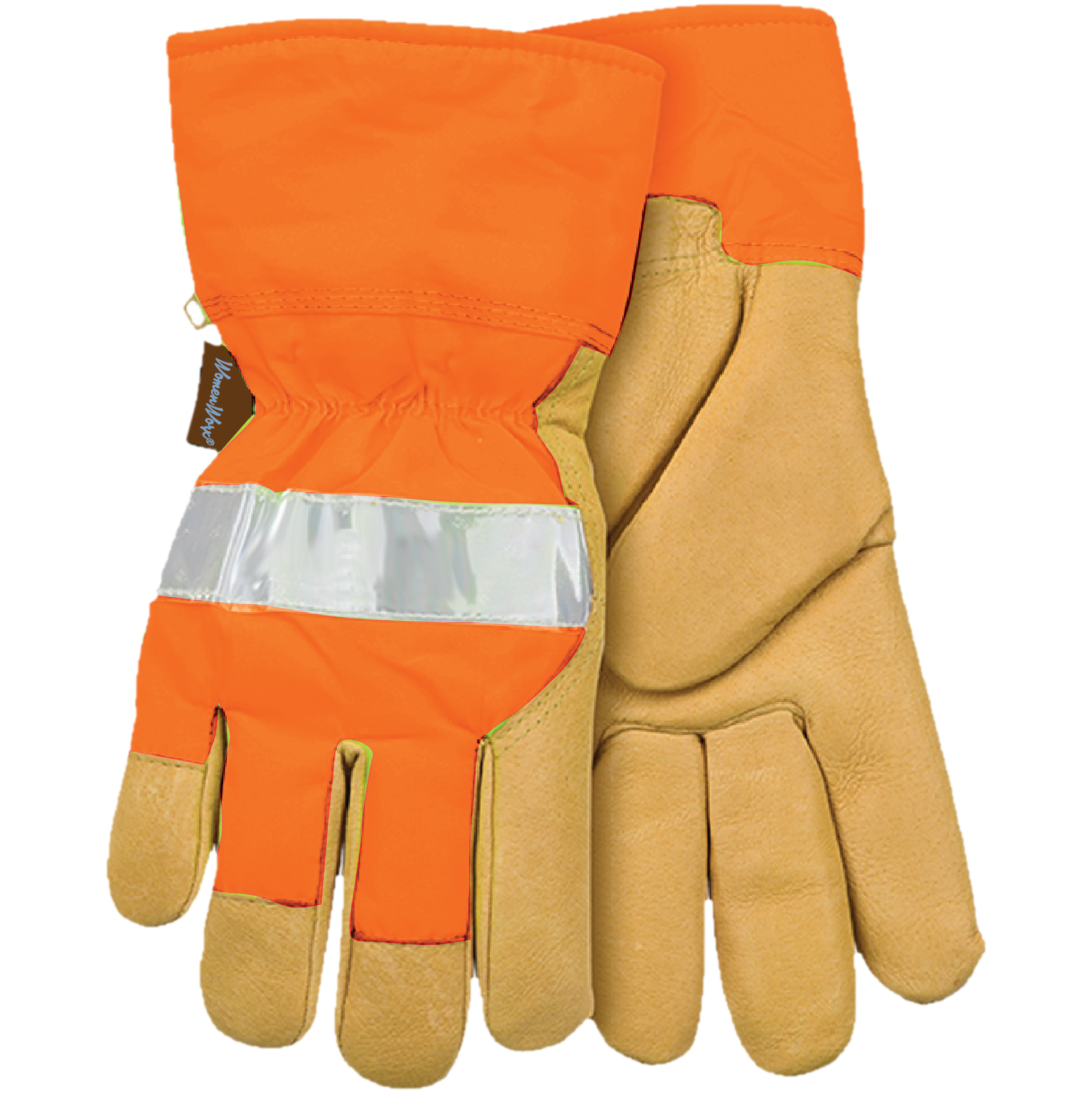 Zapatos de piel naranja para mujer, tamaño mediano, 1 par