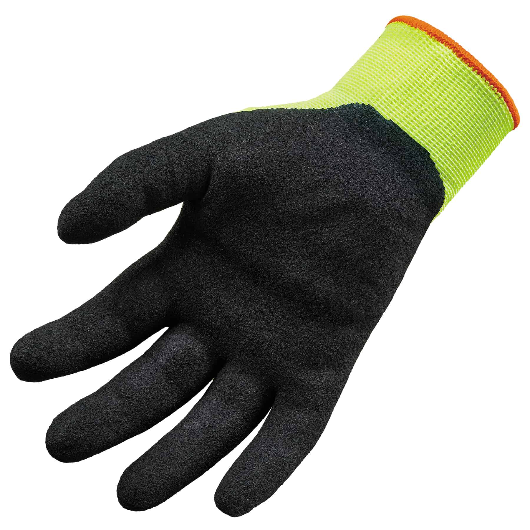 Guantes pequeños de nitrilo verde Ergodyne, recubiertos de nitrilo - 144 pares 17862