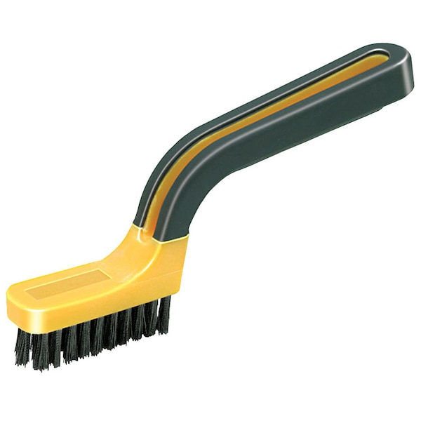 Cepillo para rejuntes y despojador de tiras angostas de nylon Allway 3/4" x 7" B-Series, con agarre suave - GB