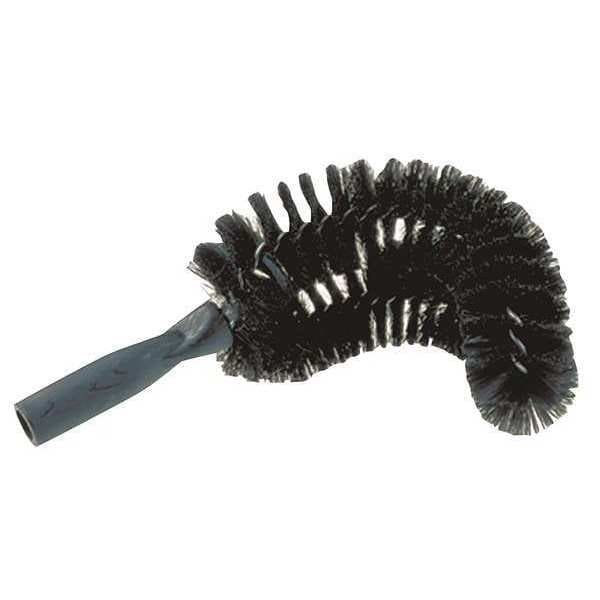 Cepillo de tubo Unger de 9 pulgadas de ancho, mango de 4 pulgadas de largo, cepillo de 11 pulgadas de largo, negro, polipropileno, 15 pulgadas en total - PIPE0