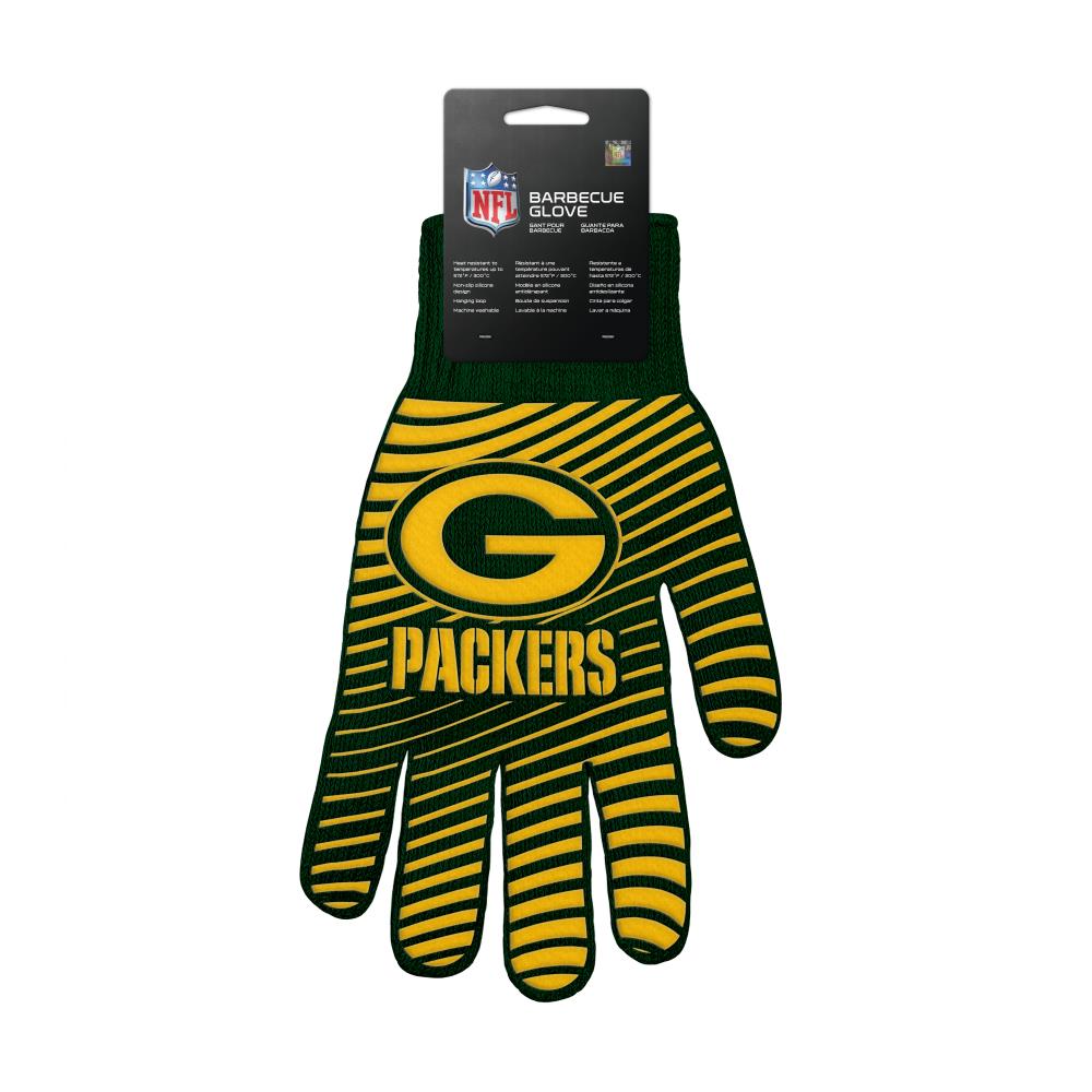 Guantes para parrilla de algodón verde "One size fits all" de The Sports Vault BGNFL1201