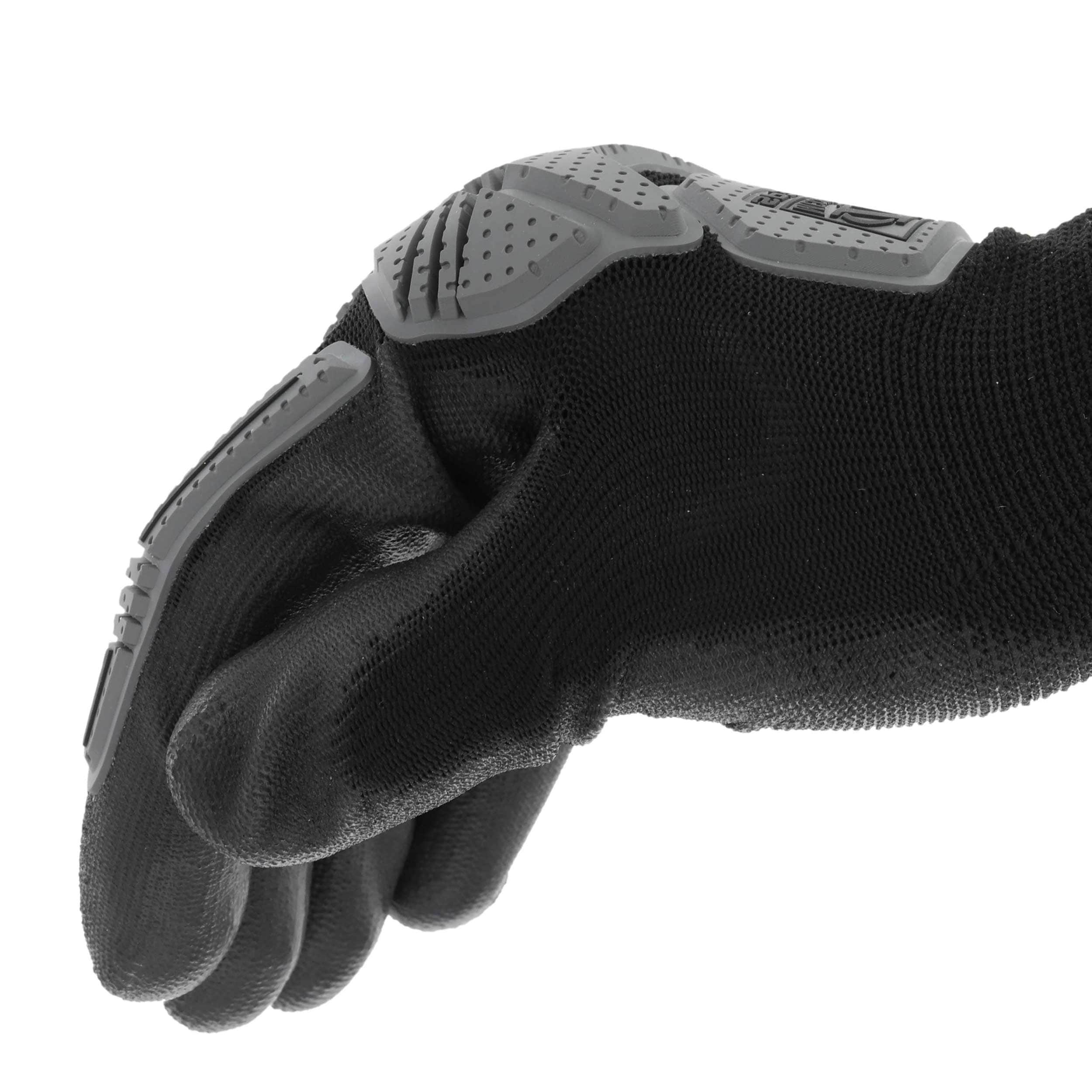 Guantes de construcción de nitrilo negro MECHANIX WEAR en tallas grande/extragrande, recubiertos de nitrilo - 1 par 1344882
